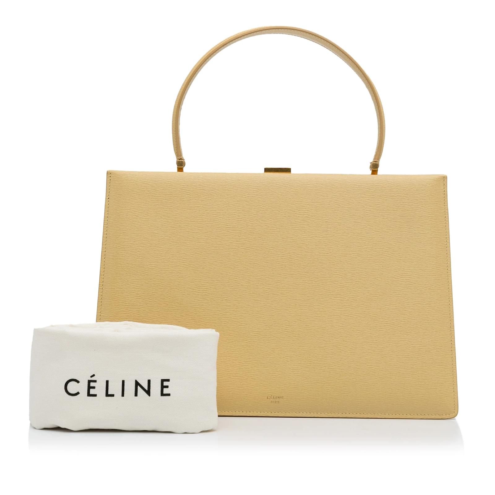 Celine clasp best sale bag medium