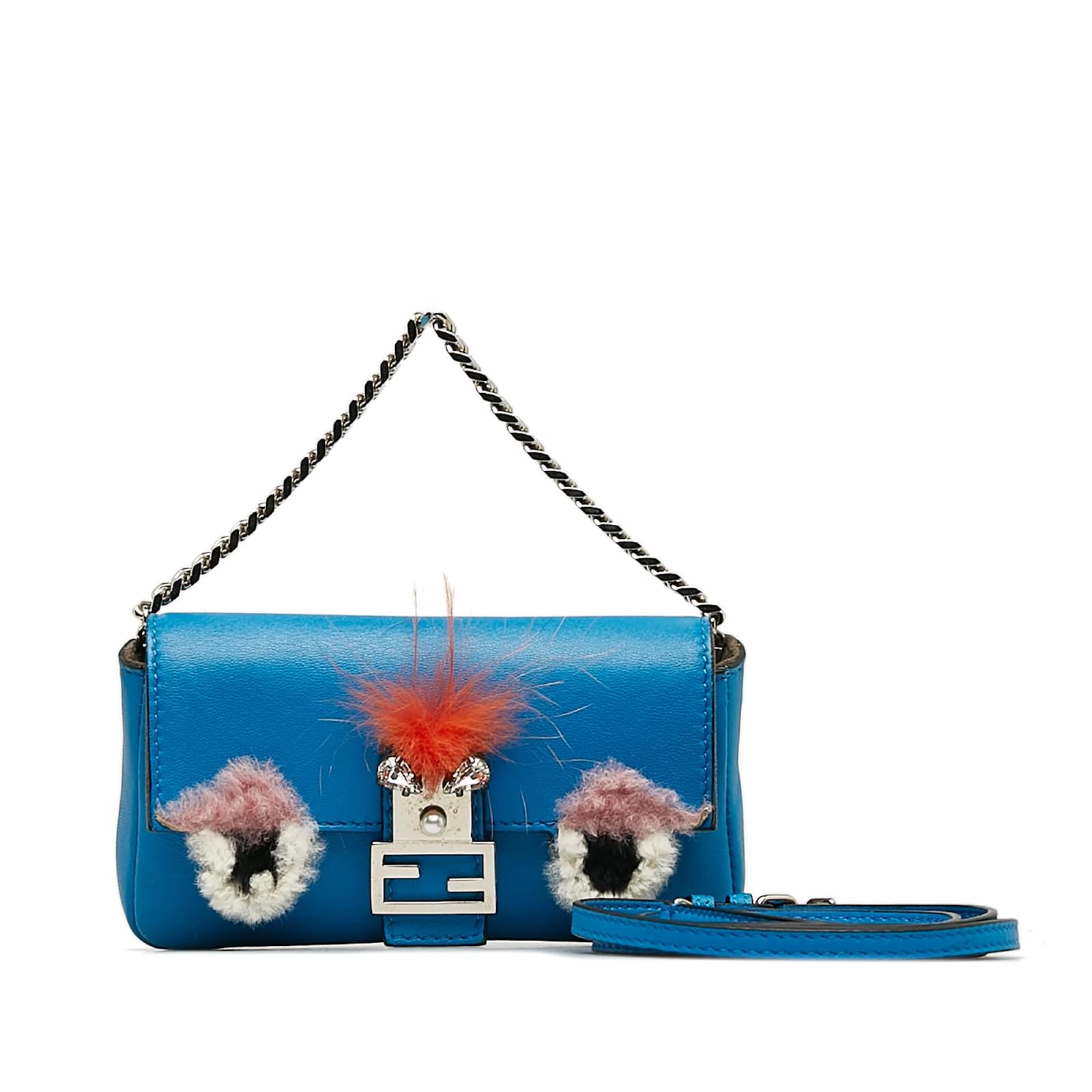 Fendi micro baguette monster online