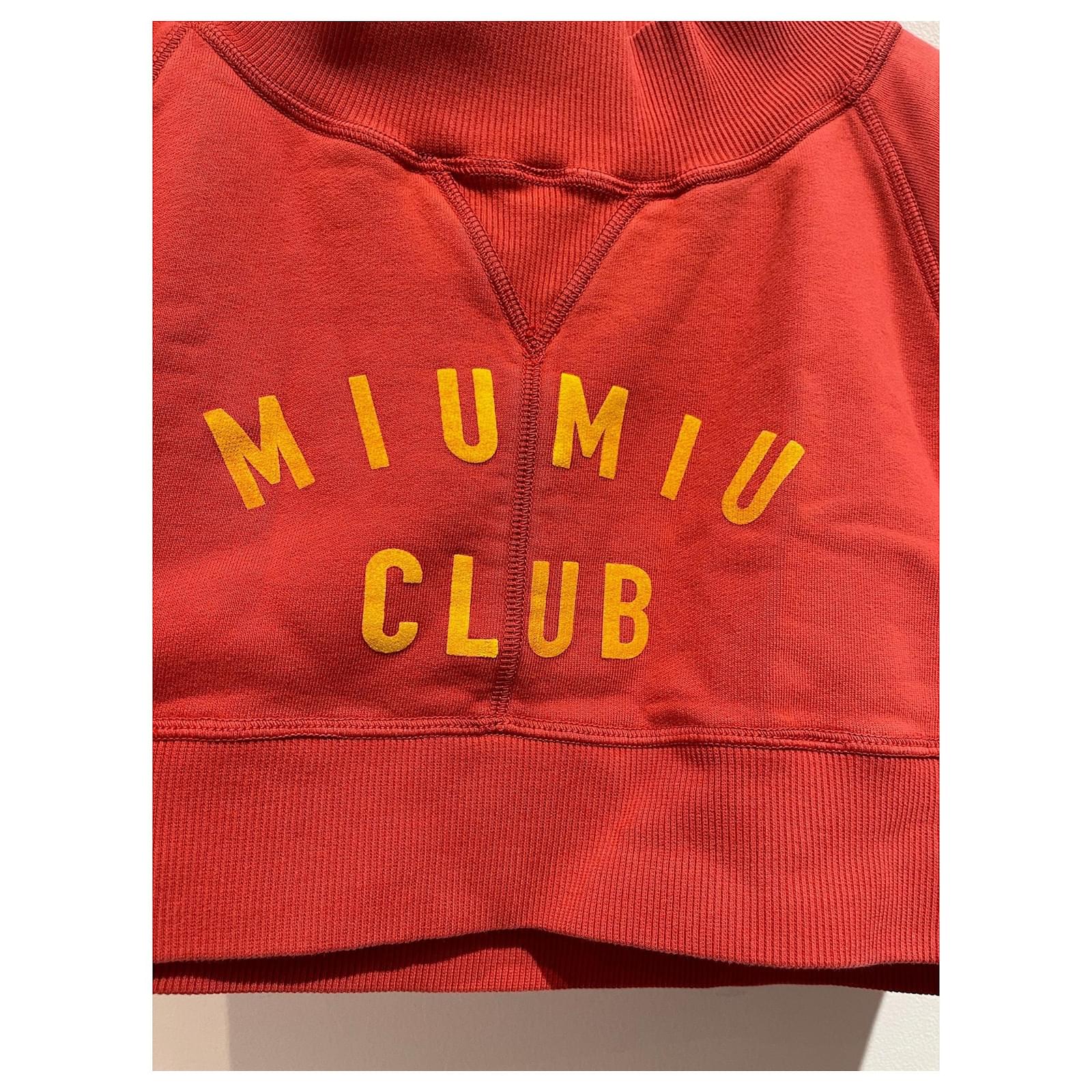 MIU MIU Tops T.International XS Cotton