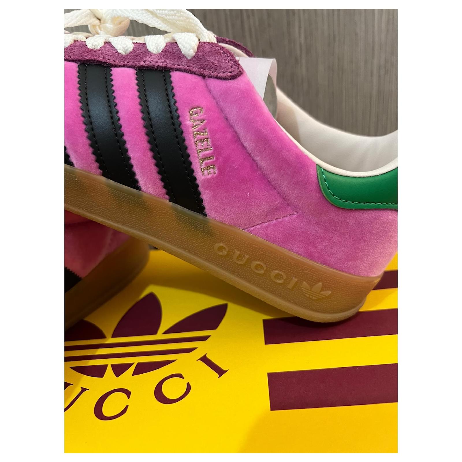 Adidas rosa outlet veludo