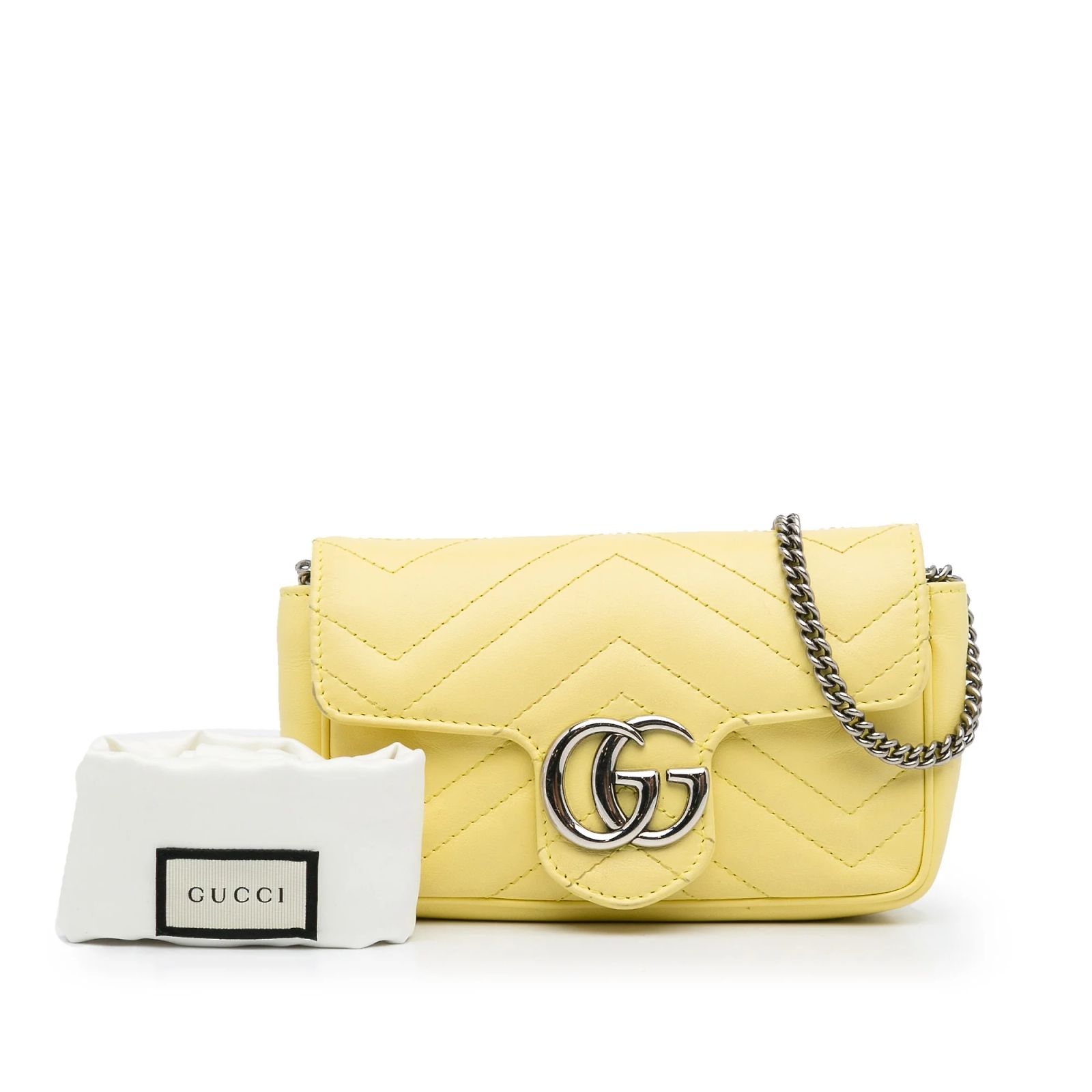 Yellow Vintage Gucci bag Gucci Yellow and Black Striped Plastic Tote Bag main image 3