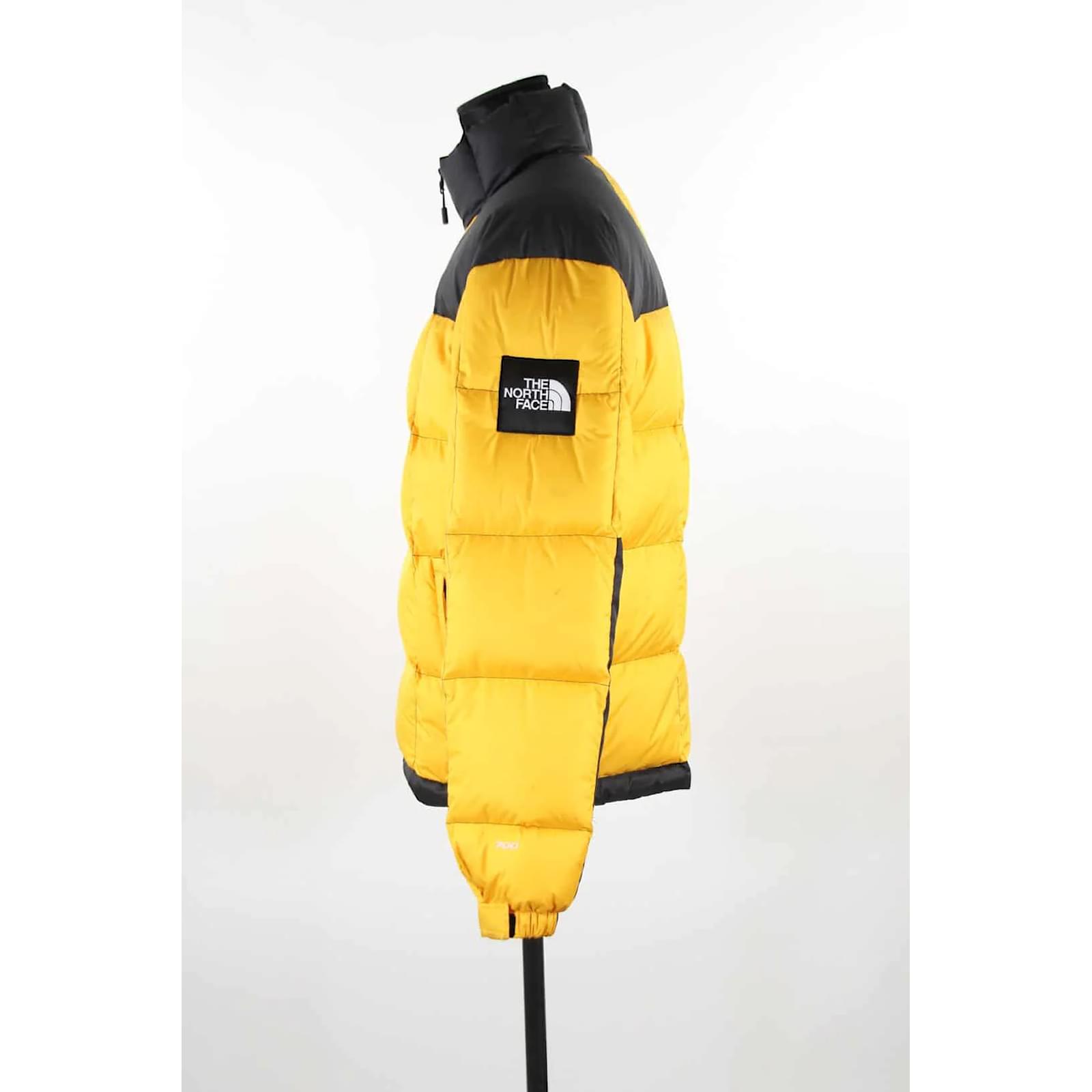 North face manteau jaune hot sale