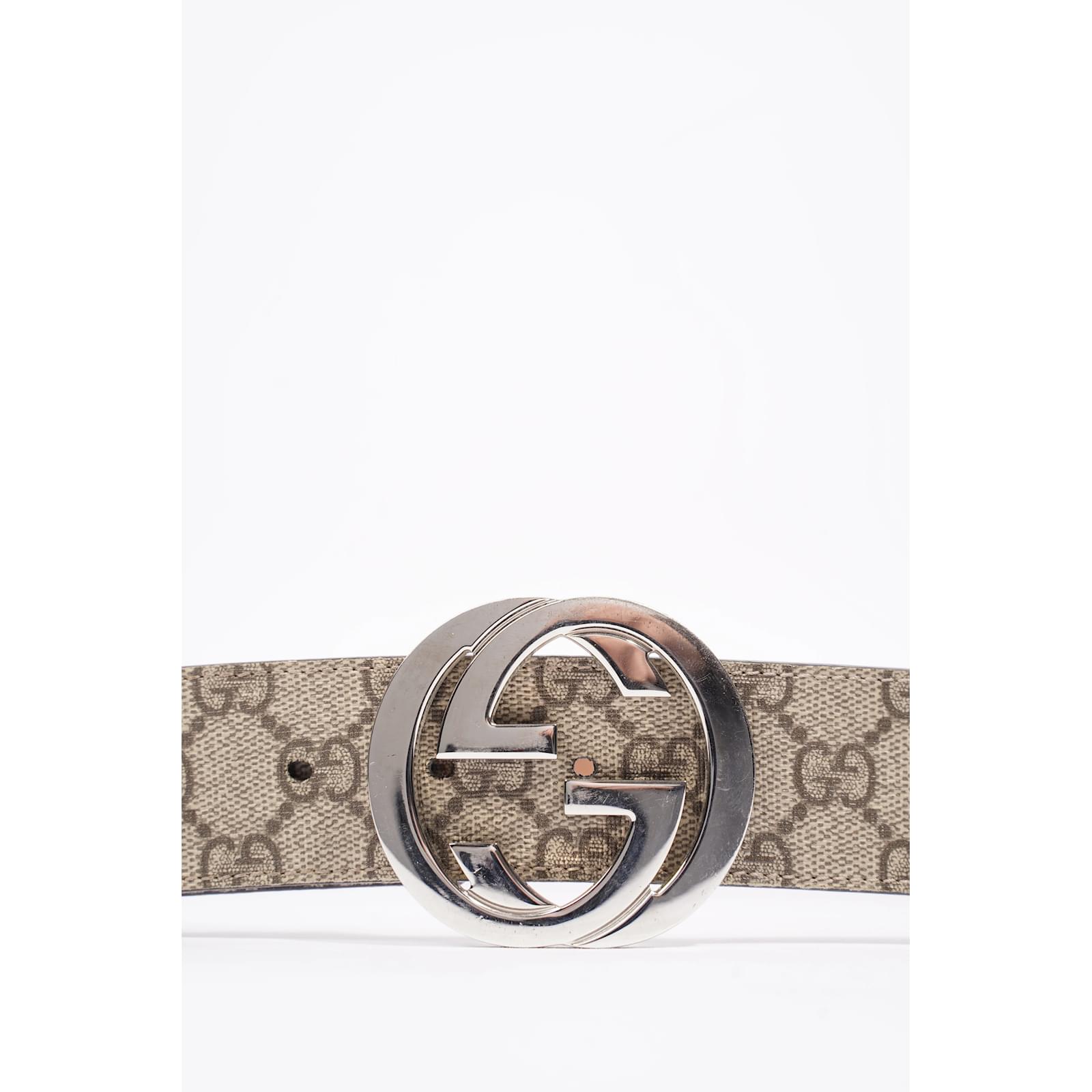 Gucci supreme hot sale belt womens