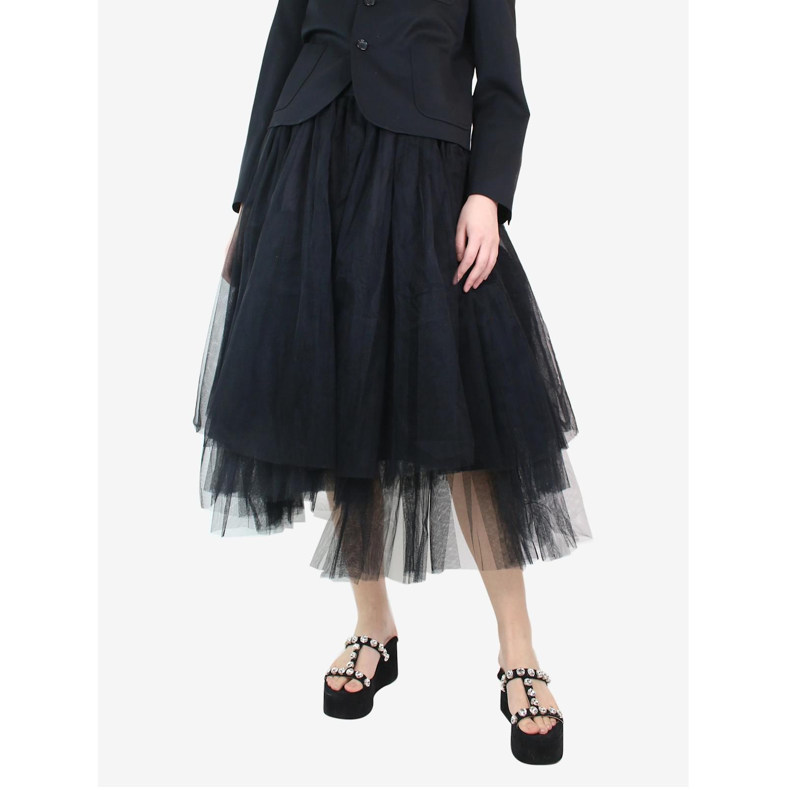 【関税込み】comme des garcons Tulle skirt Tulle Skirt – La Garçonne