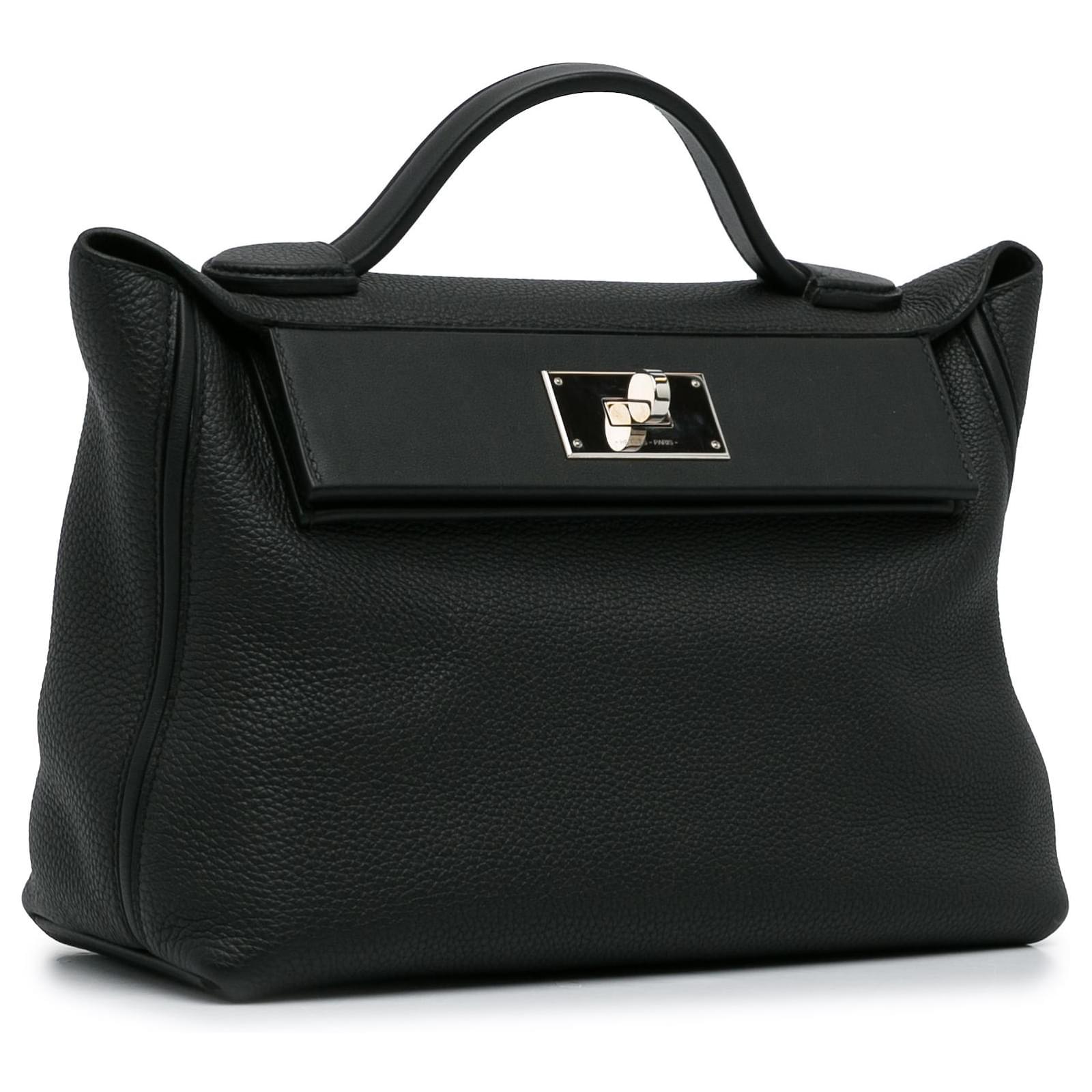 Hermès Hermes Black Maurice Swift 24/24 29 Leather Pony-style - Main Image