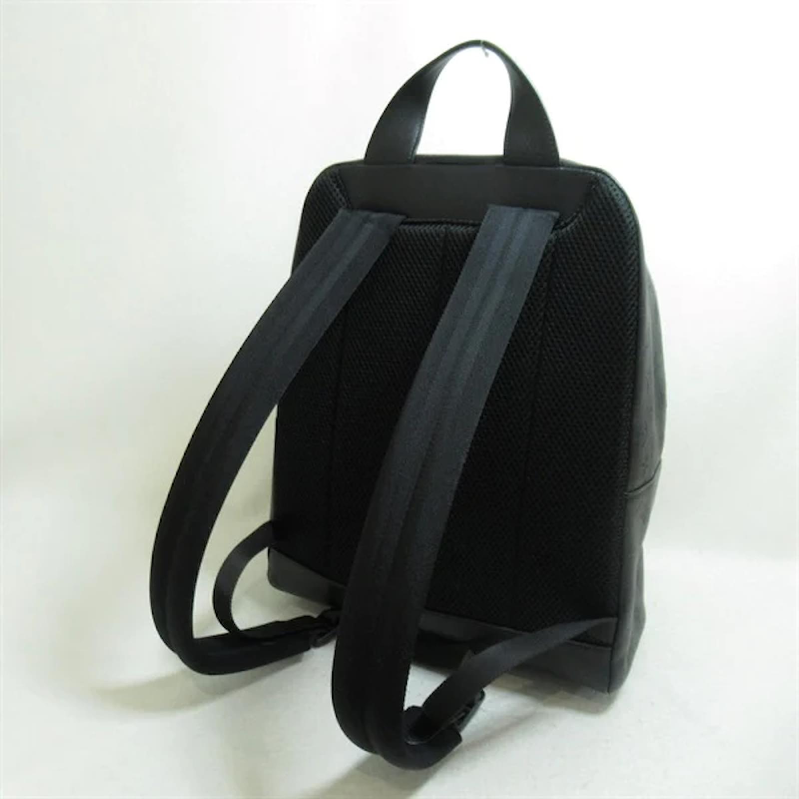 Louis Vuitton Monogram Shadow Racer Backpack M46109 Black