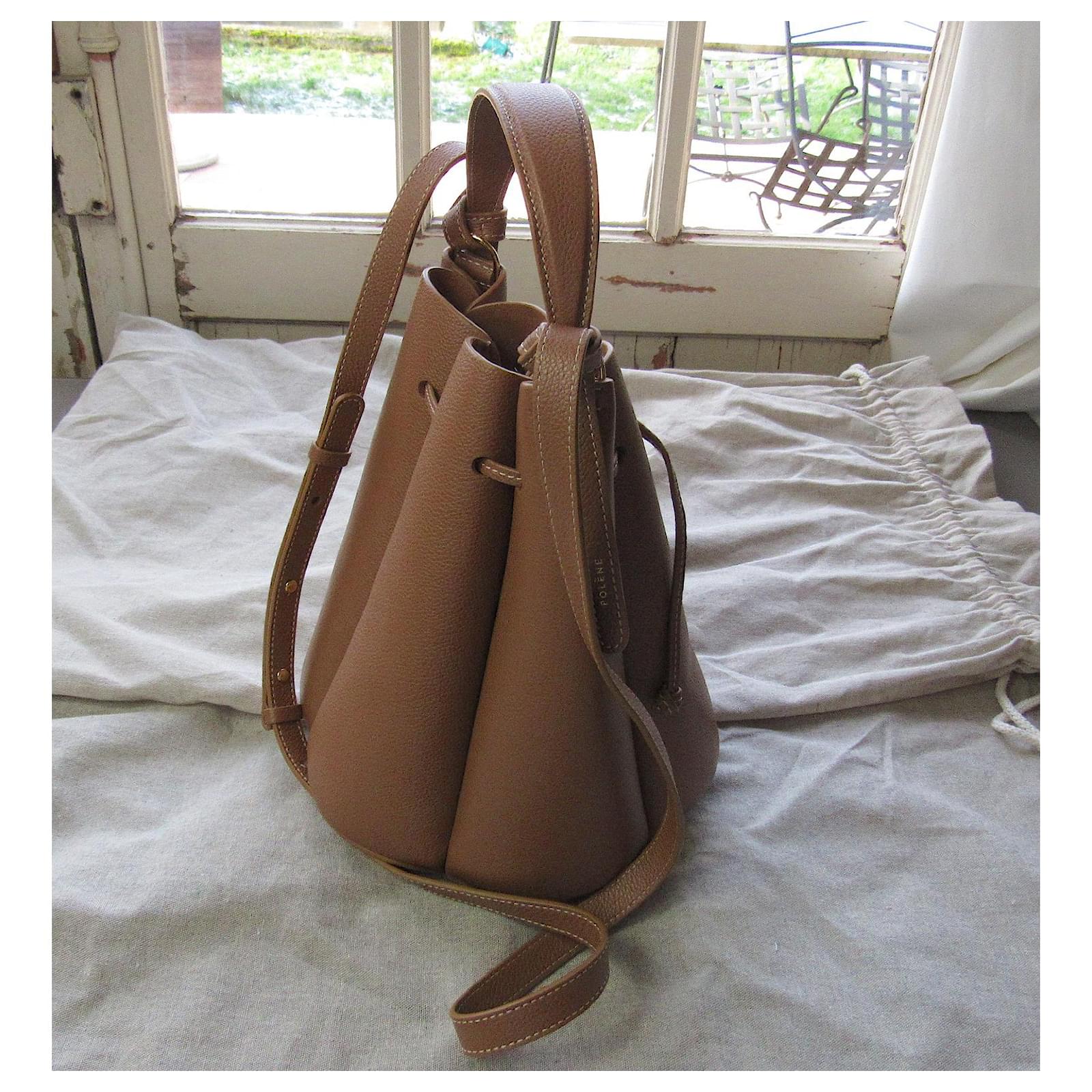 polene Number Eight - キャメル POLENE カヌレバッグ キャメル LOEWE