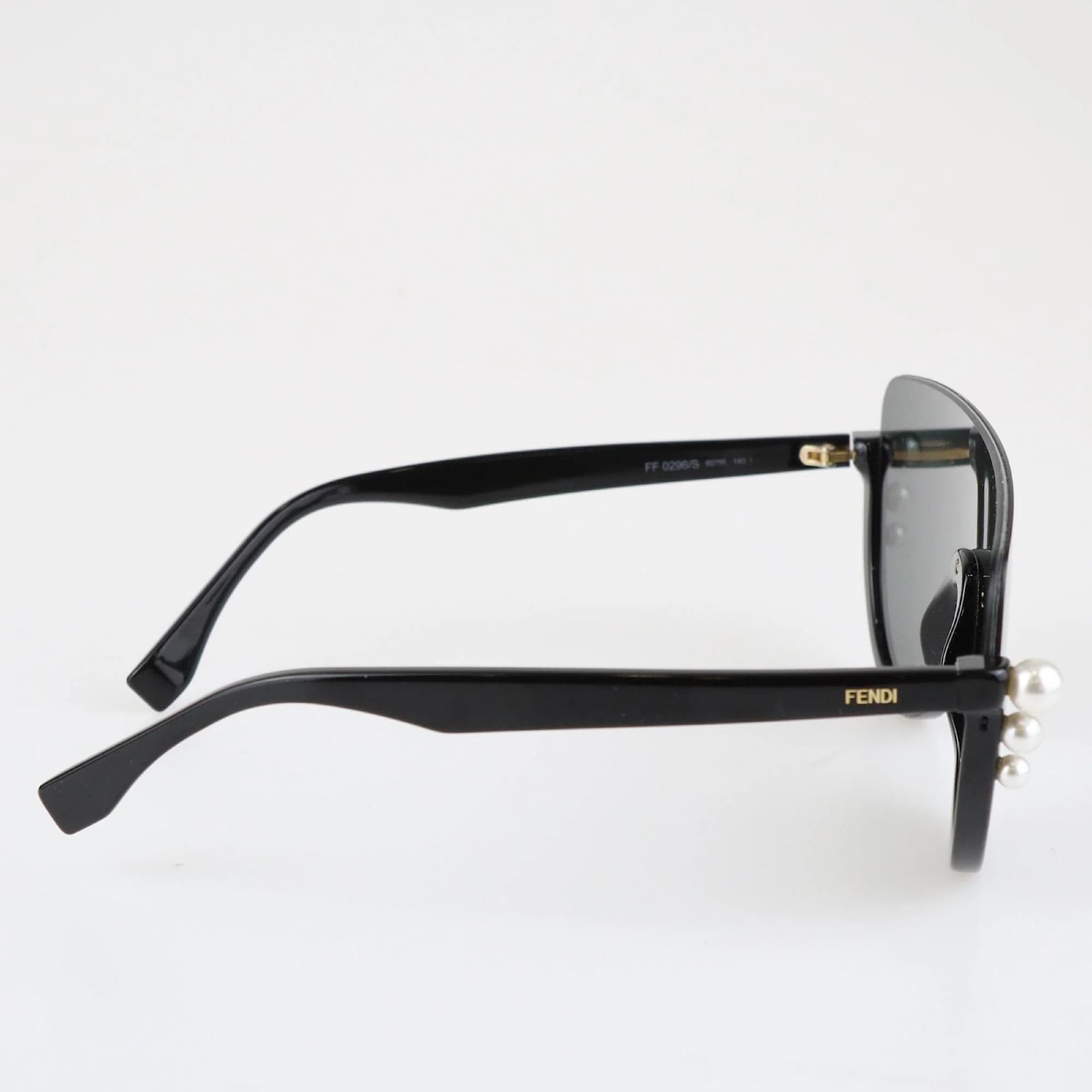 Fendi Black Ff0296/S Pearls Sunglasses Plastic Joli