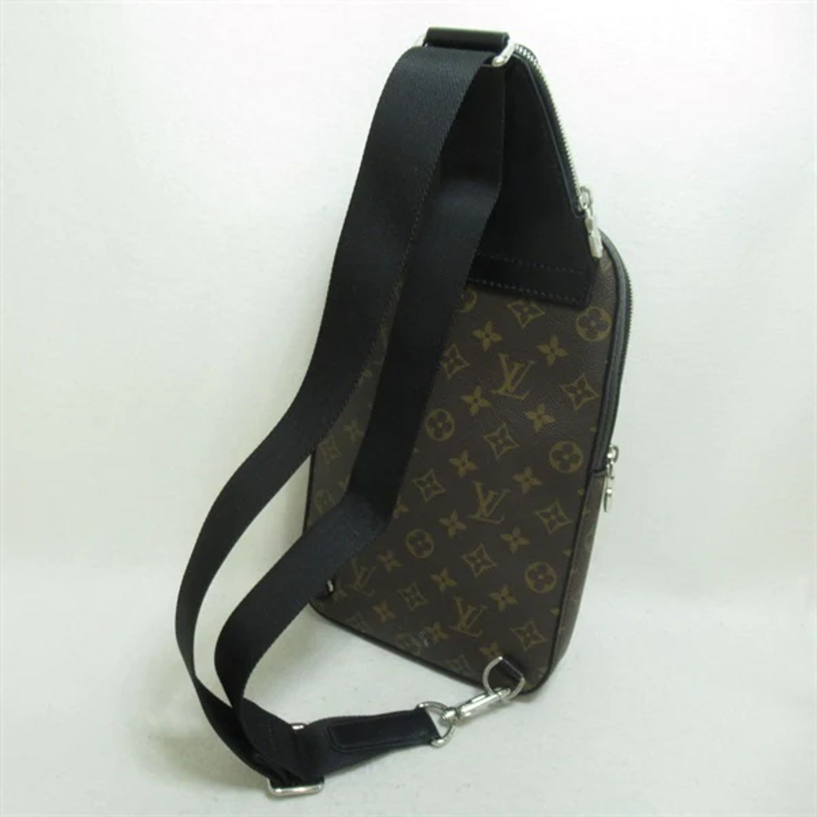 Louis Vuitton [M46327] Avenue Monogram Canvas Slingbag Louis Vuitton Monogram Avenue Slingbag M46327 Brown Cloth  main image 4