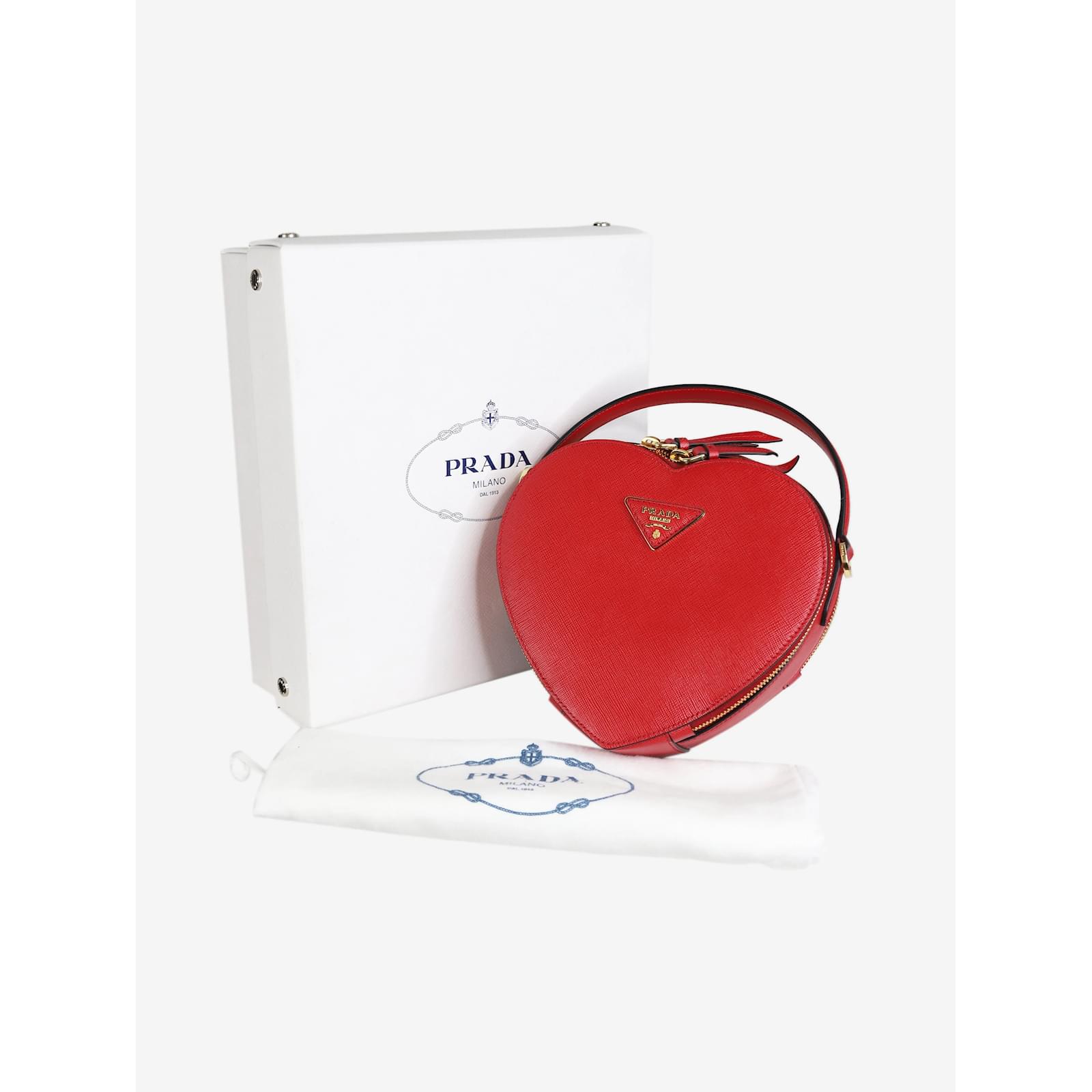 Prada love heart bag on sale