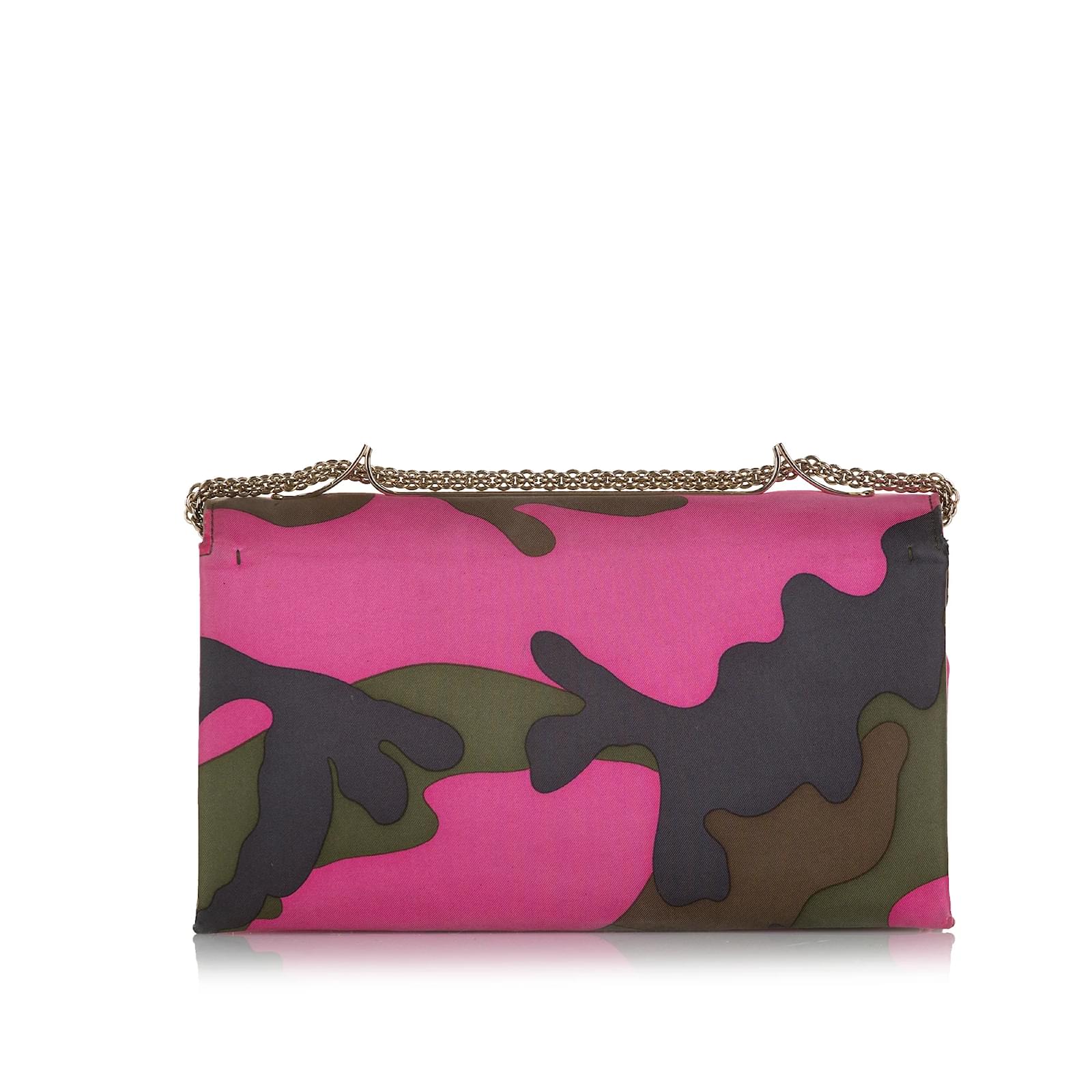 Pink Valentino Vavavoom Camouflage Bag Cloth ref.1213207
