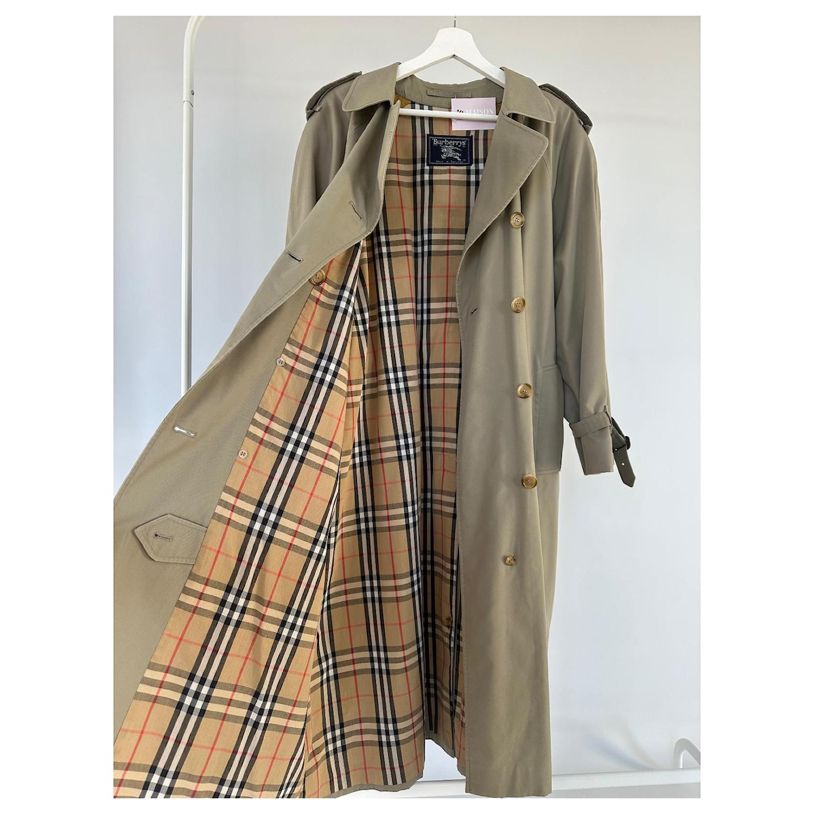 Burberry trench coat 1999 best sale