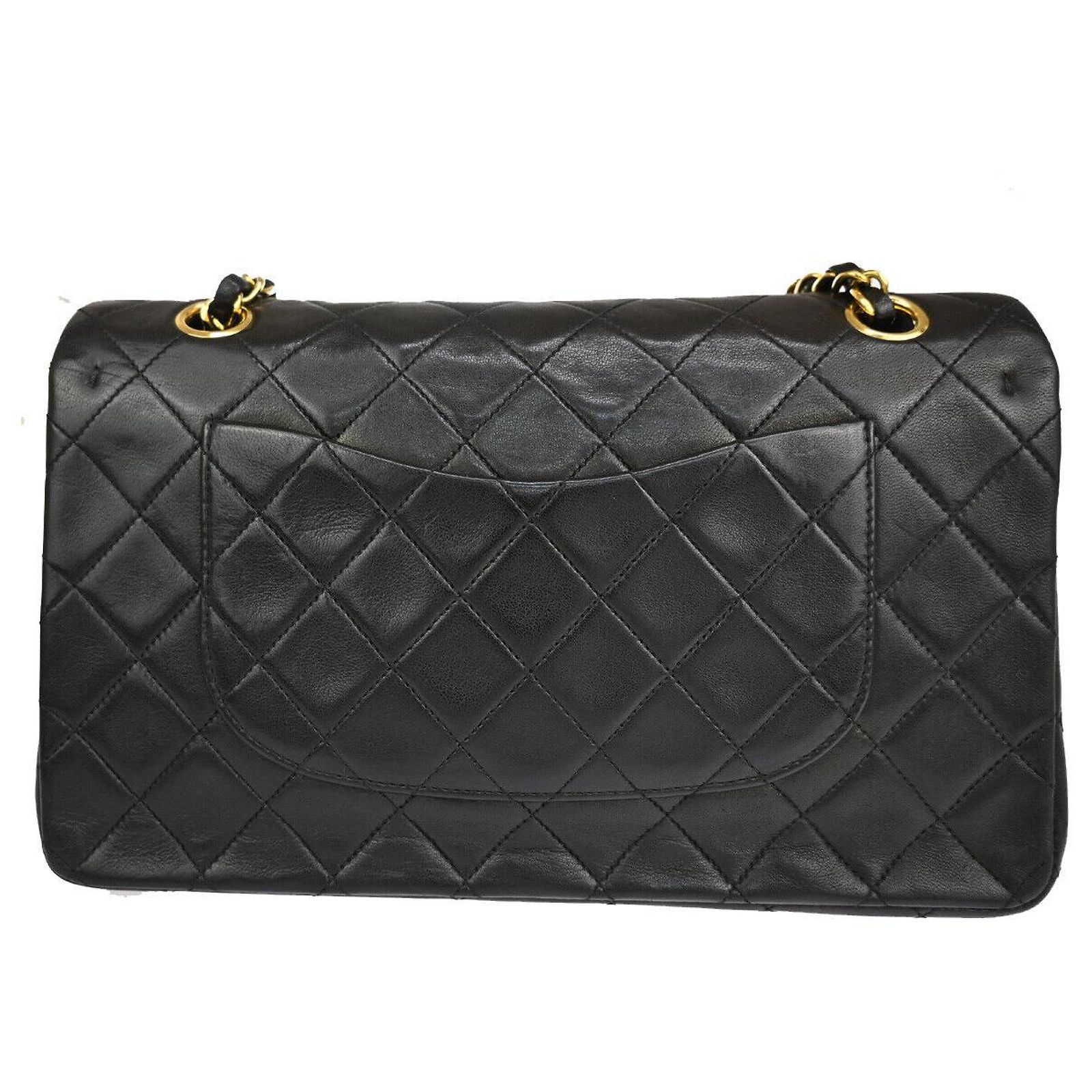 Chanel Matelassé Black Leather ref.1252963 - Joli Closet