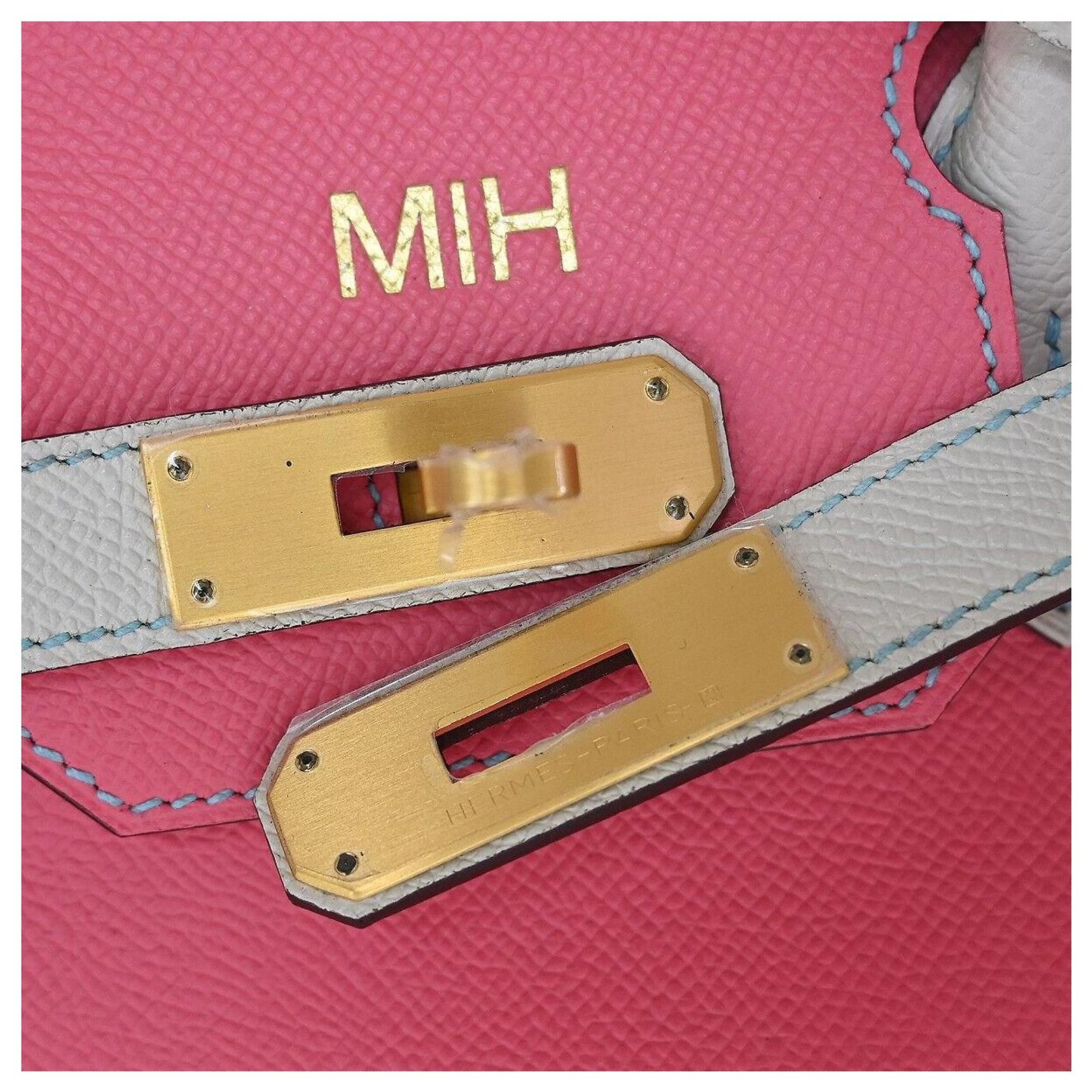 Hermès Birkin 30 Pink Leather ref.1265446 - Joli Closet