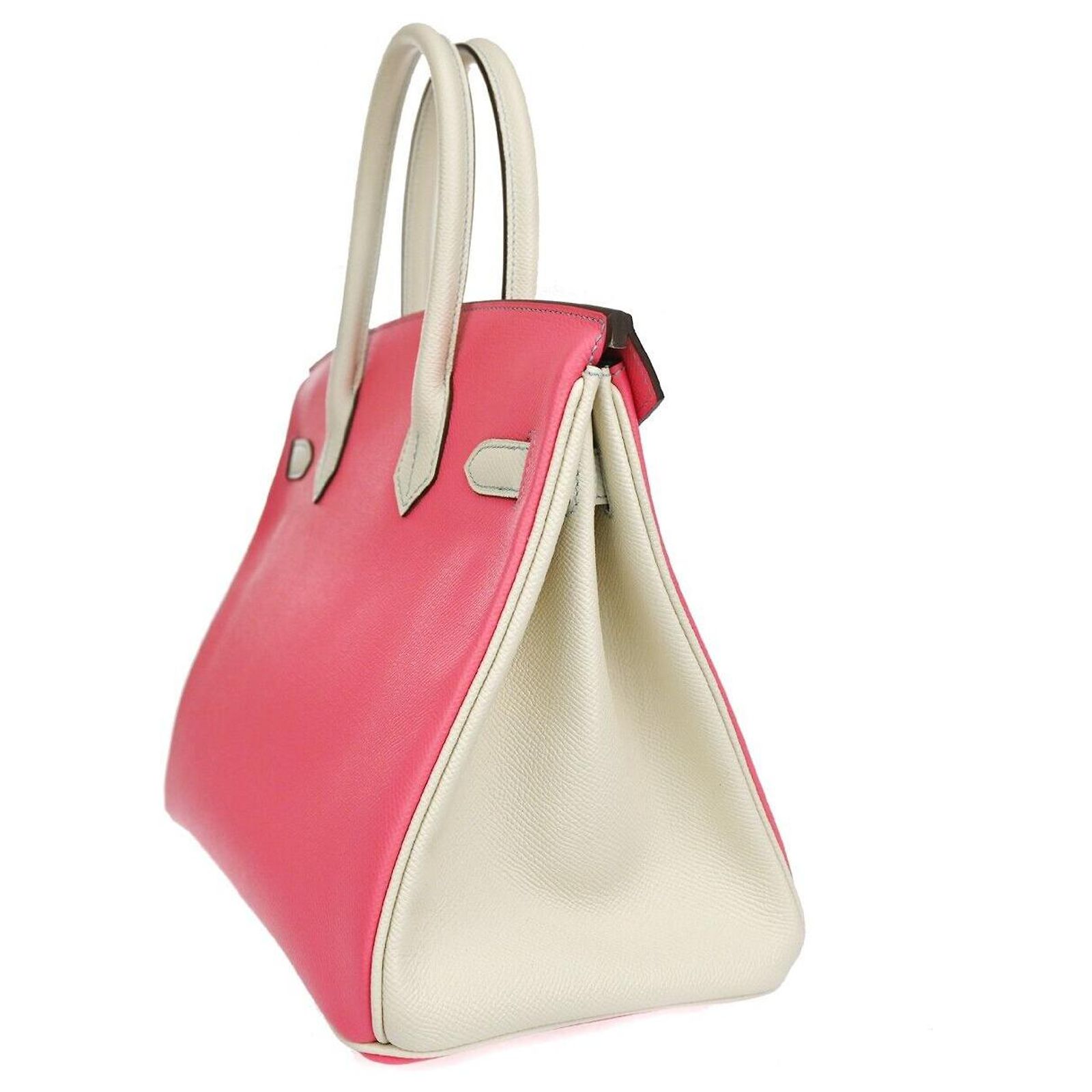 Hermès Birkin 30 Pink Leather ref.1265446 - Joli Closet