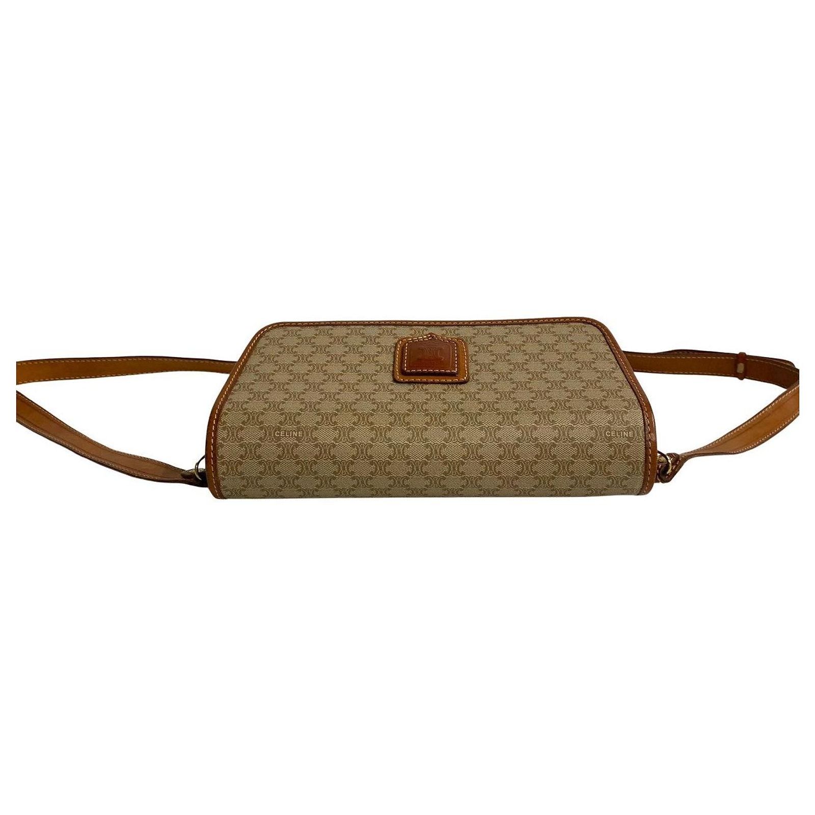 Céline Macadam Canvas Crossbody Bag Cloth ref.1280331 - Joli Closet