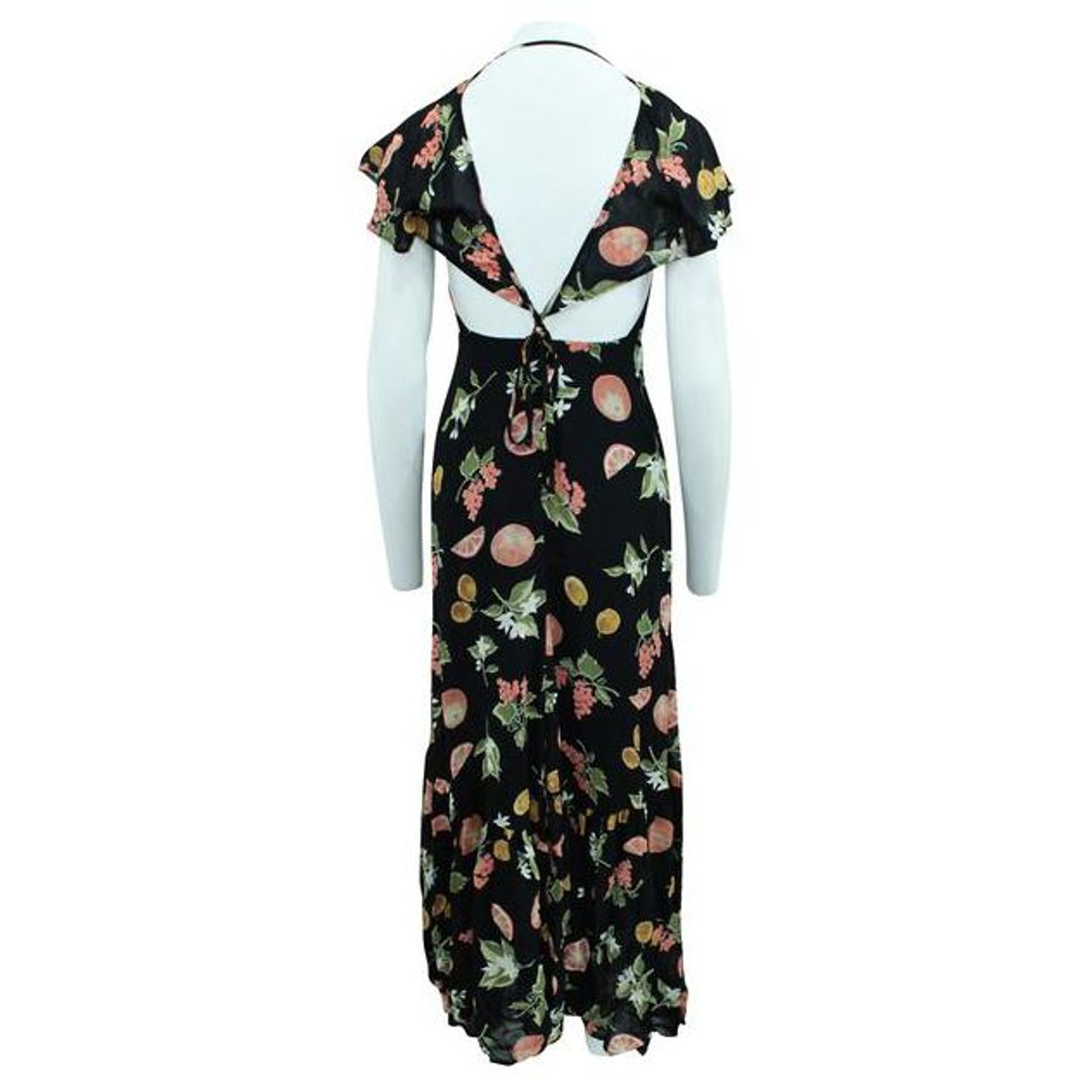 Reformation Priya Fruitcake Maxi Dress Multiple colors Viscose ref ...
