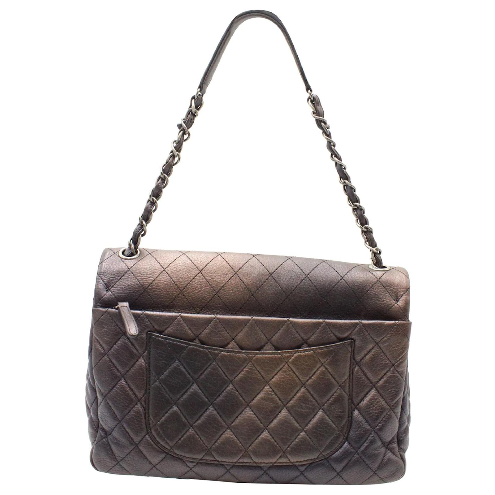 Timeless Chanel 2015 Paris-Salzburg Medium Zip Flap Bag in Brown