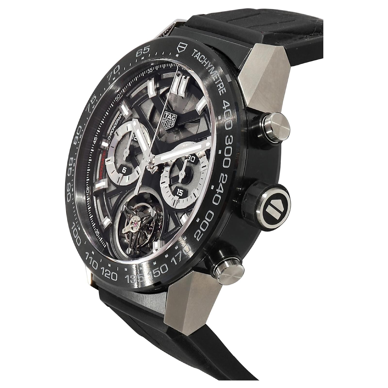 Tag Heuer Carrera Men's Watch In Ceramic/Titanium