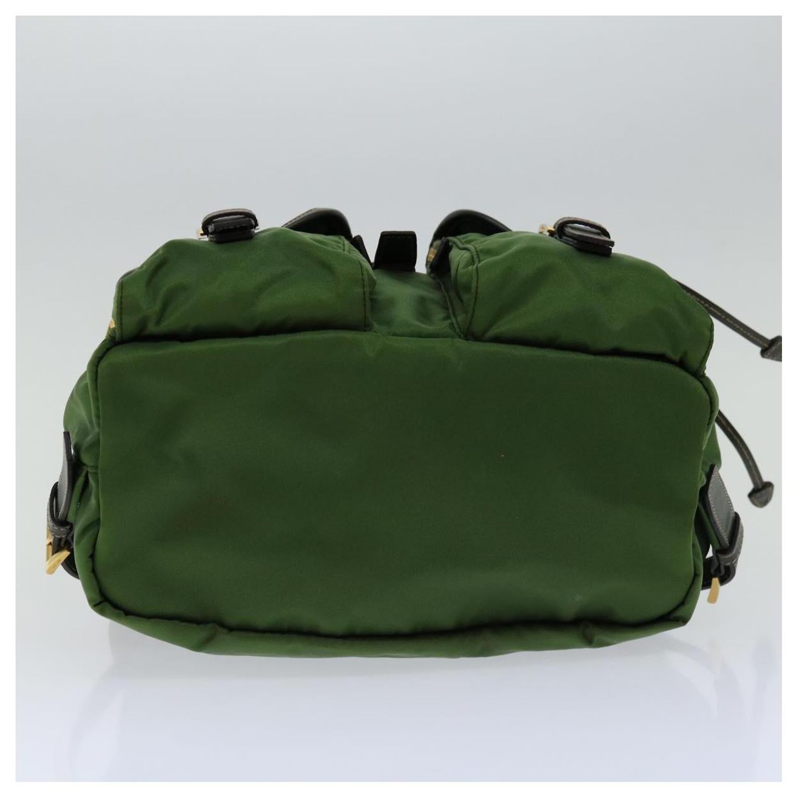 PRADA Backpack Nylon Khaki Auth 67049 PRADA Backpack Nylon Khaki Auth 67049 ref.1294098 - Joli Closet main image 2
