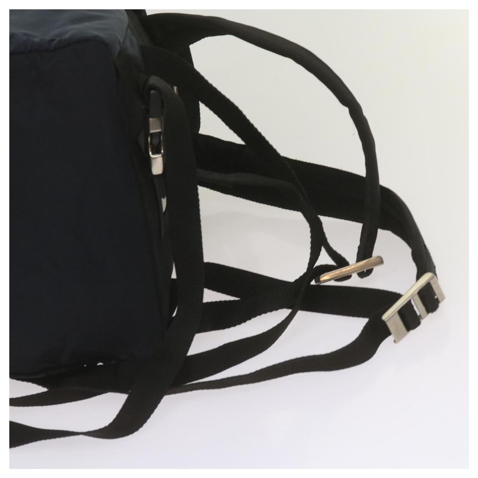 PRADA Backpack Nylon Navy Auth ki4230 Navy blue ref.1307119  display picture 1