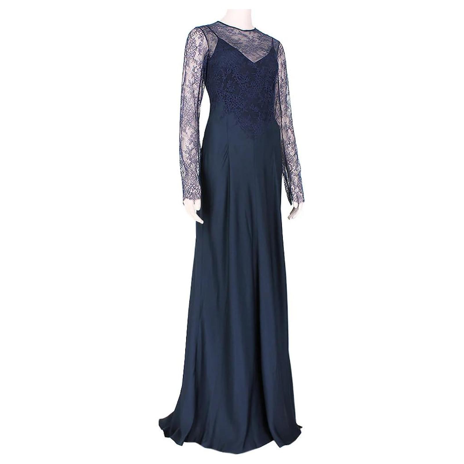 purple lace mermaid dress Embroidered Strapless Glitter Mesh Corset Mermaid Dress with Tendrils missy / 12 / lilac