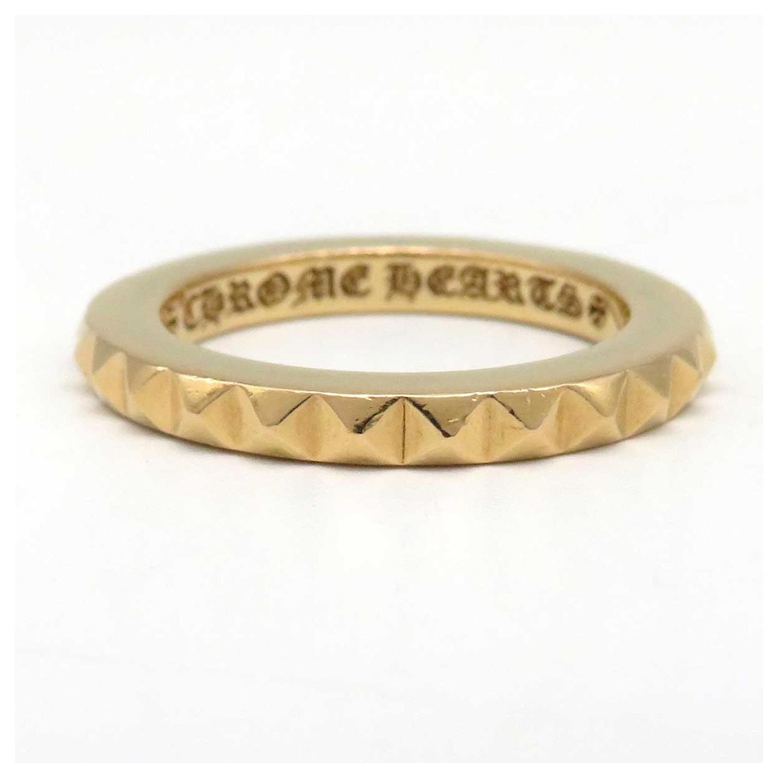 Chrome Hearts 22K Punk Ring Metal Ring 0.0 in Good condition Chrome Hearts 22K Punk Ring Metal Ring 0.0 in Good condition