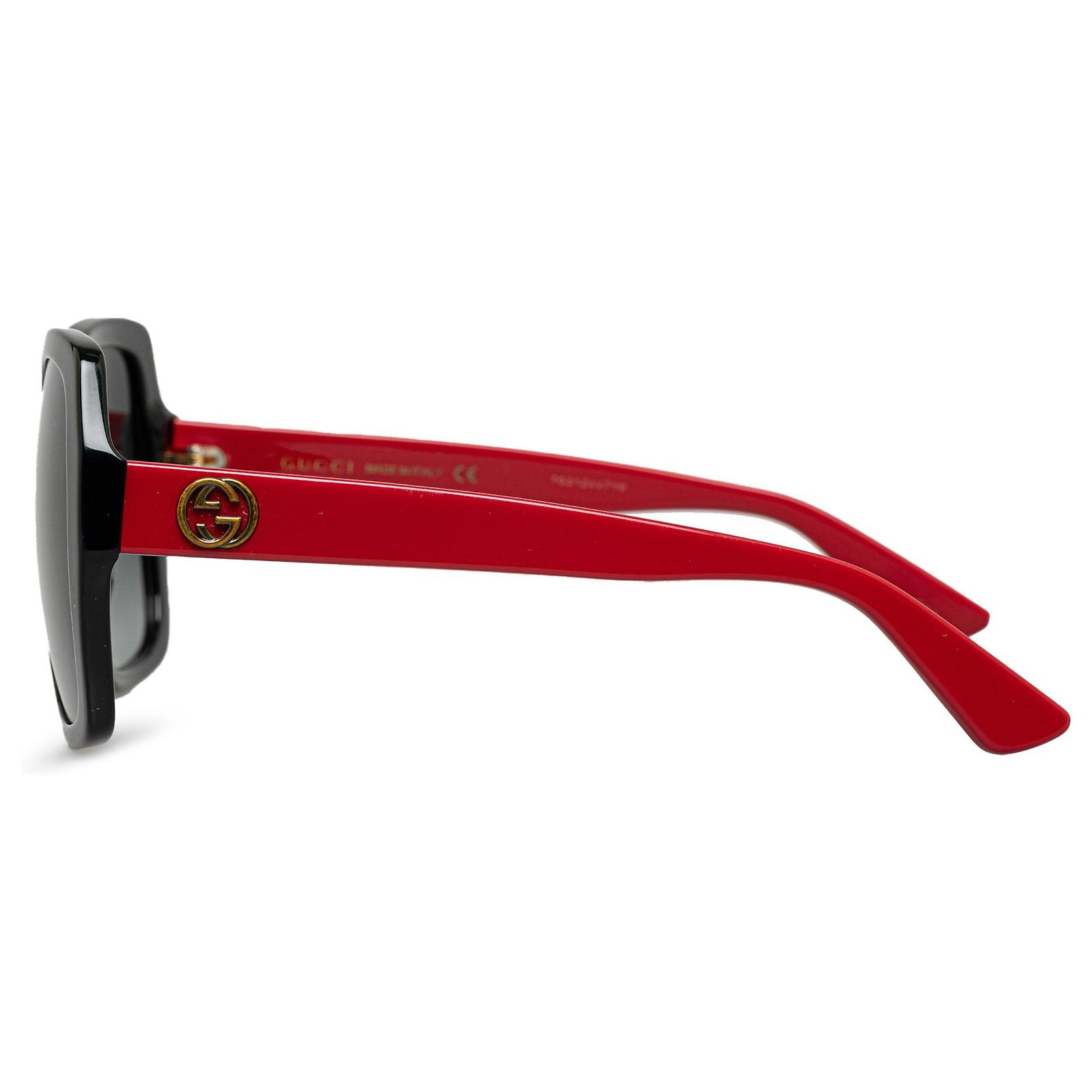 Gucci Black Interlocking G Bee Sunglasses Plastic Resin ref 