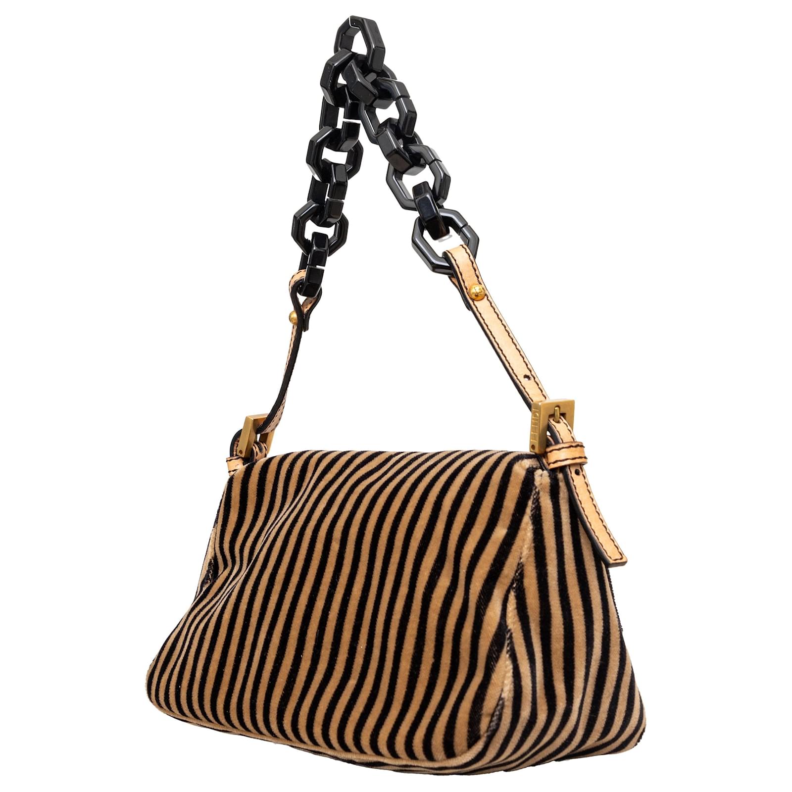 Fendi Vintage Velvet Baguette Multiple colors ref.1340728