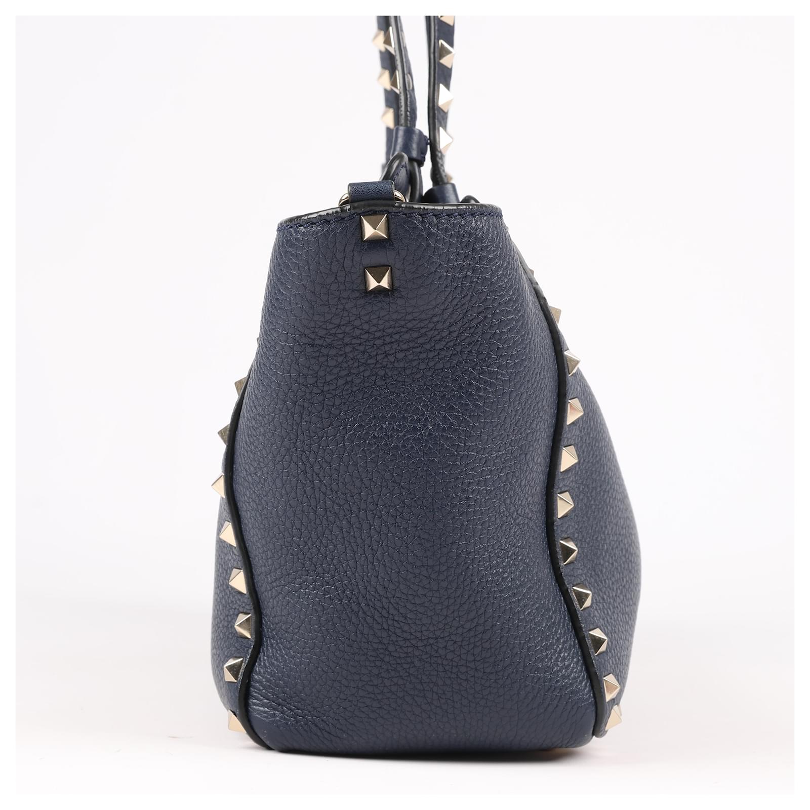 Valentino Garavani Rockstuds Leather 2Way Shoulder Bag in