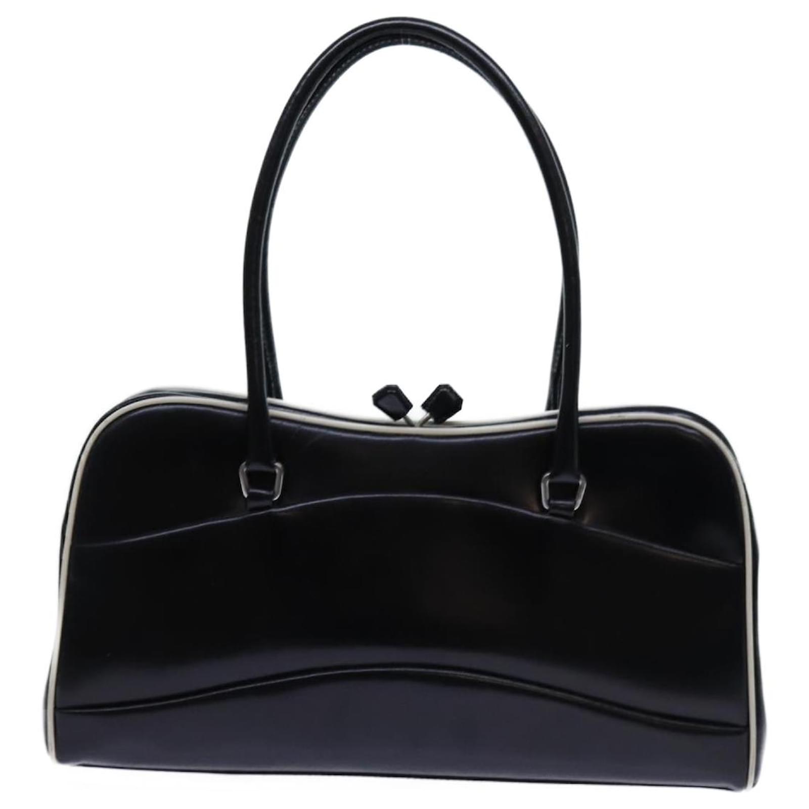 バッグ PRADA PATENT LEATHER FLAP HAND BAG Prada: Women's Cleo Patent Leather Bag (Black) | DSMNY E-SHOP