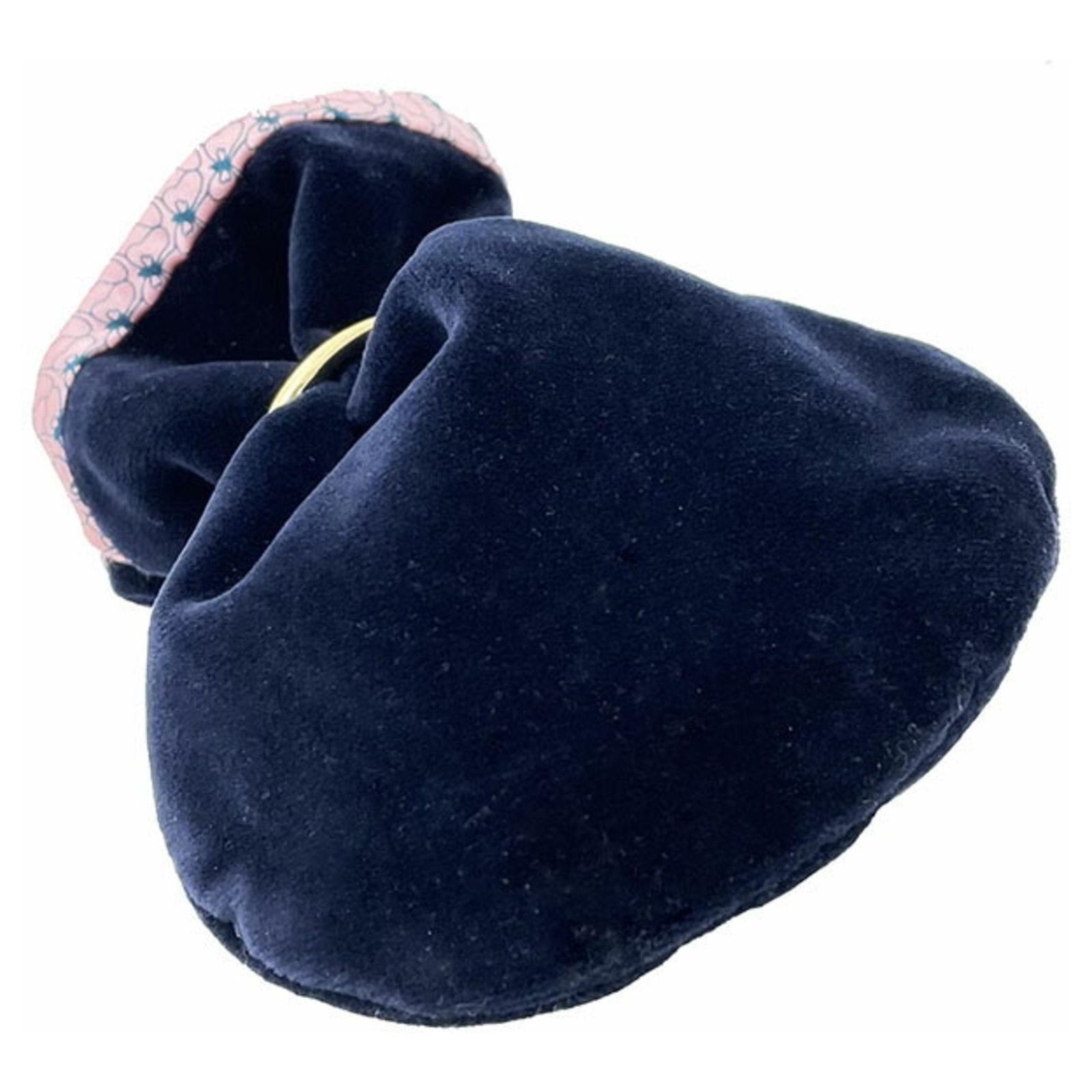 Bottega Veneta the pouch Navy blue Velvet ref.1350339 - Joli Closet