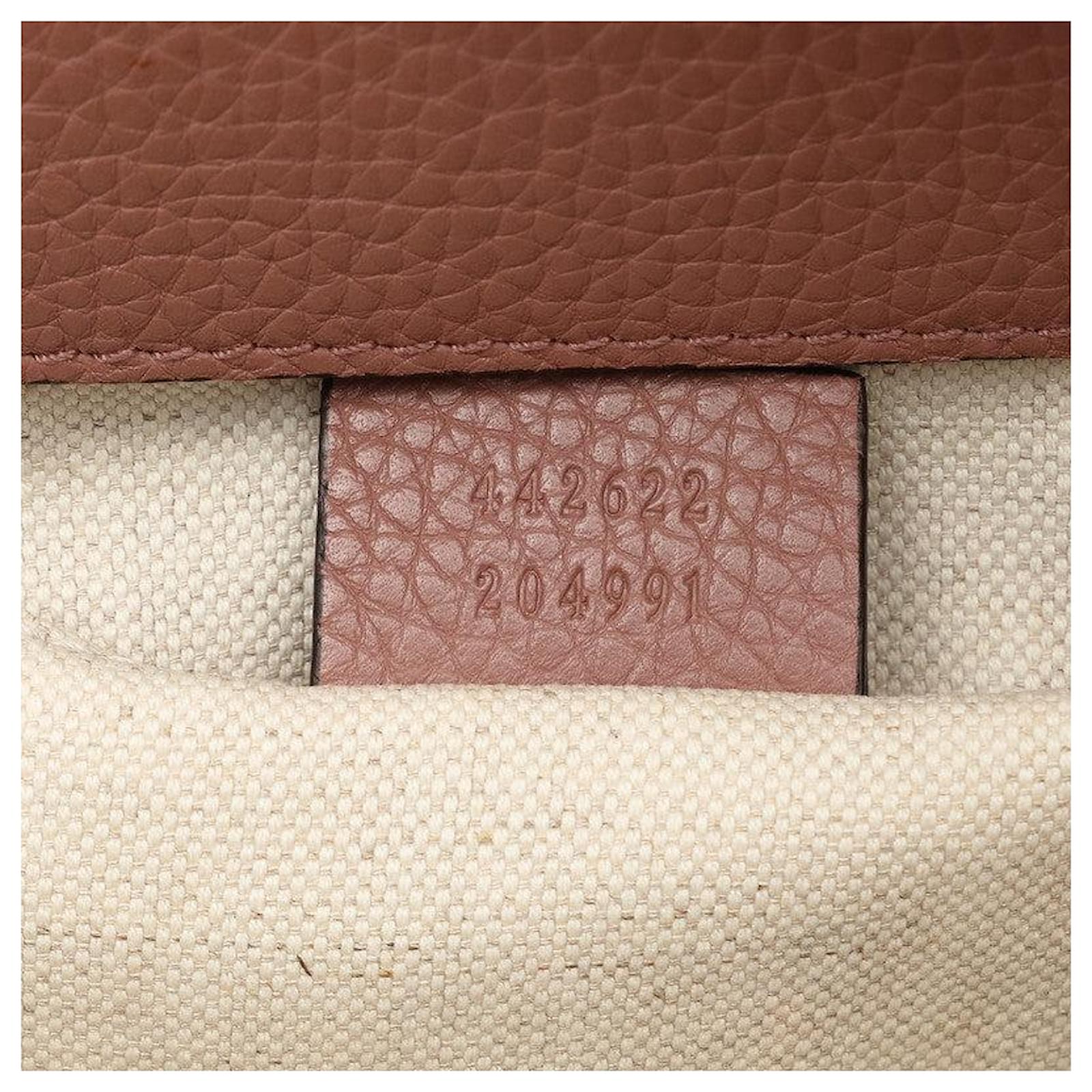 Gucci GG Marmont Top Handle Bag Leather Handbag 442622 in good condition ref.1356814 Joli Closet