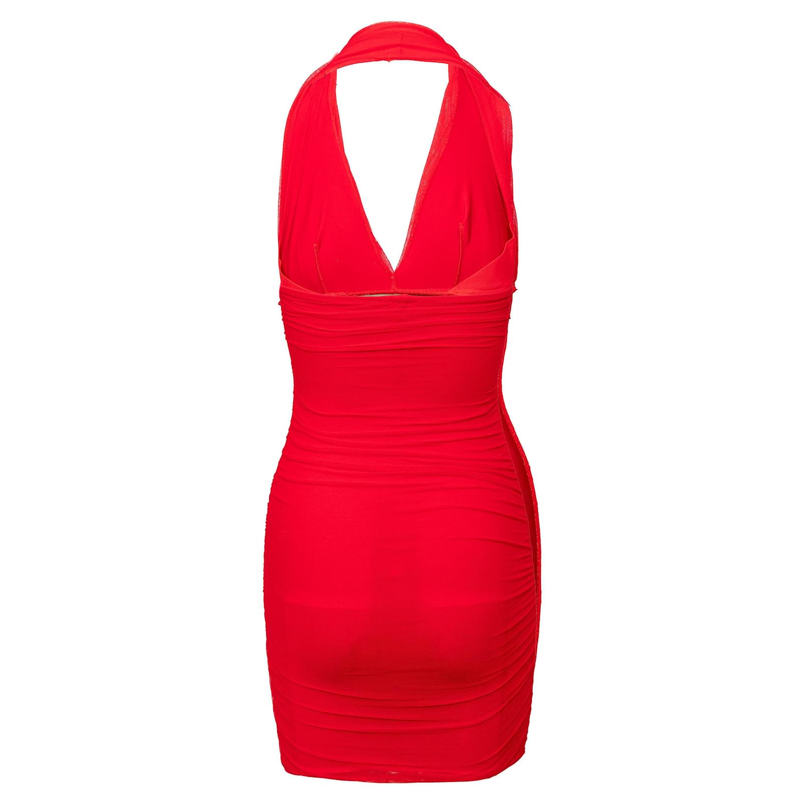 open lace back dress La Perla - Red Women Party/Cocktail Top