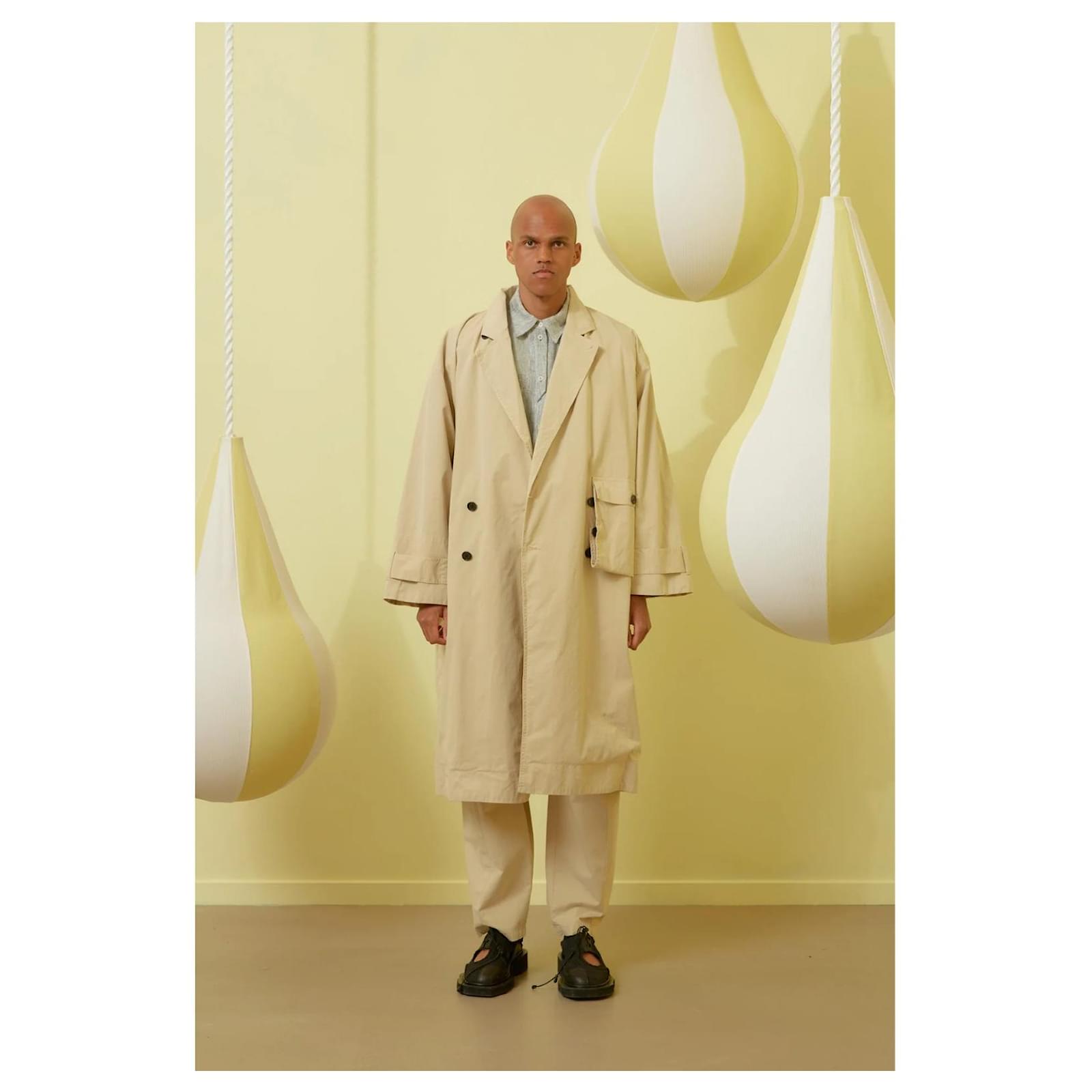 Henrik Vibskov Notice Coat Beige Cotton ref.1361280 - Joli Closet