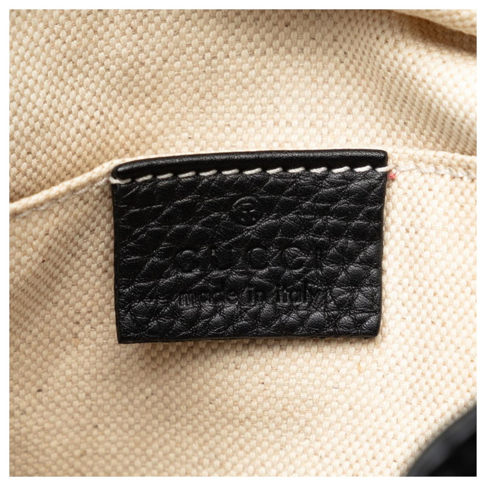 Gucci Bamboo Black Leather ref.1362730 - Joli Closet