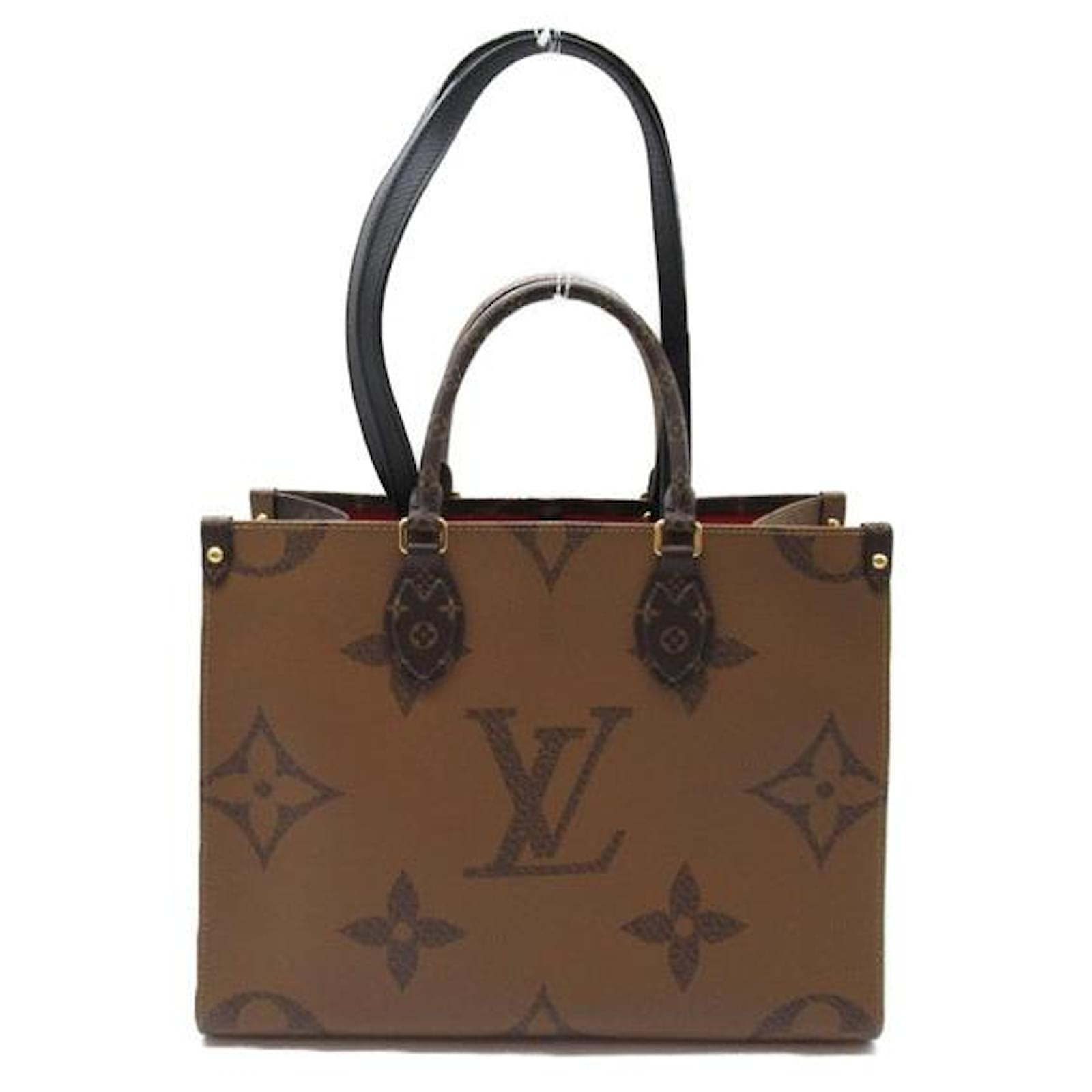Louis Vuitton Onthego MM Canvas Tote Bag m45321 in Excellent