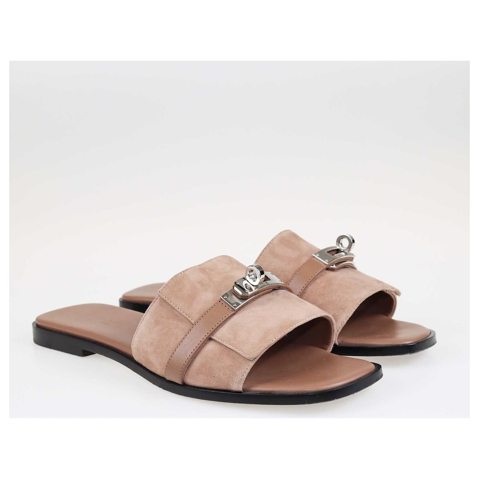 【日本完売】 HERMES Giulia sandal サンダル Rose Perle Giulia sandal | Hermès USA