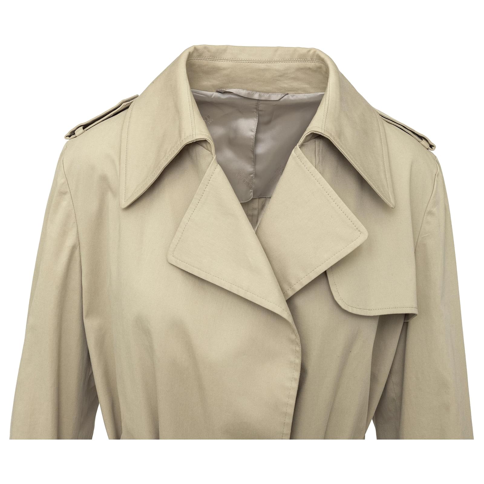 Maison Martin Margiela Maison Margiela Trench Coat Kaki ref.1397046 Joli Closet