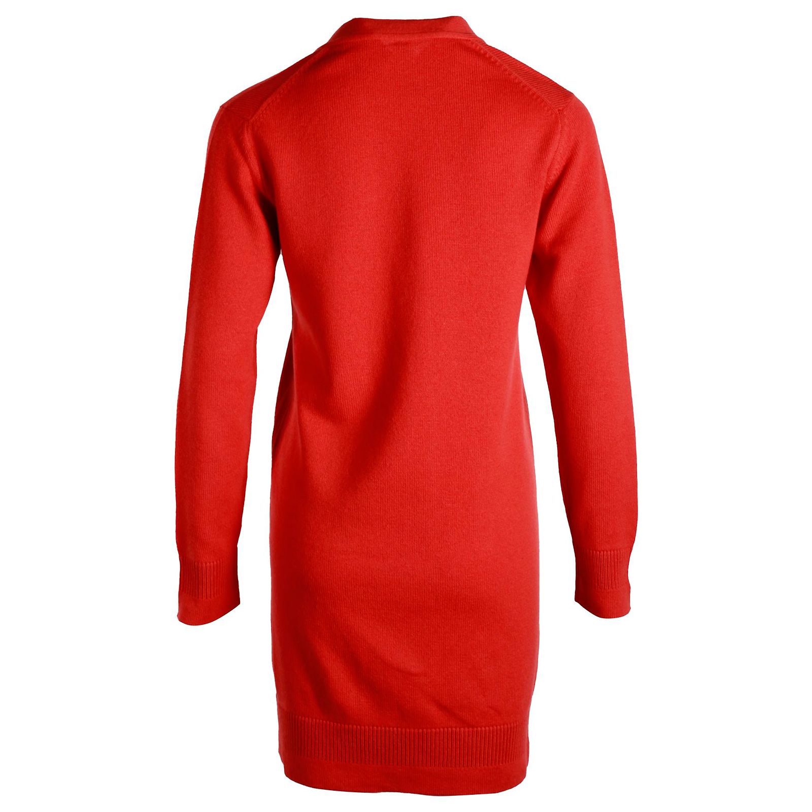 Pull Tunique HERMÈS En Cachemire Soie – Rouge, Taille 34, Occasion Très Bon état