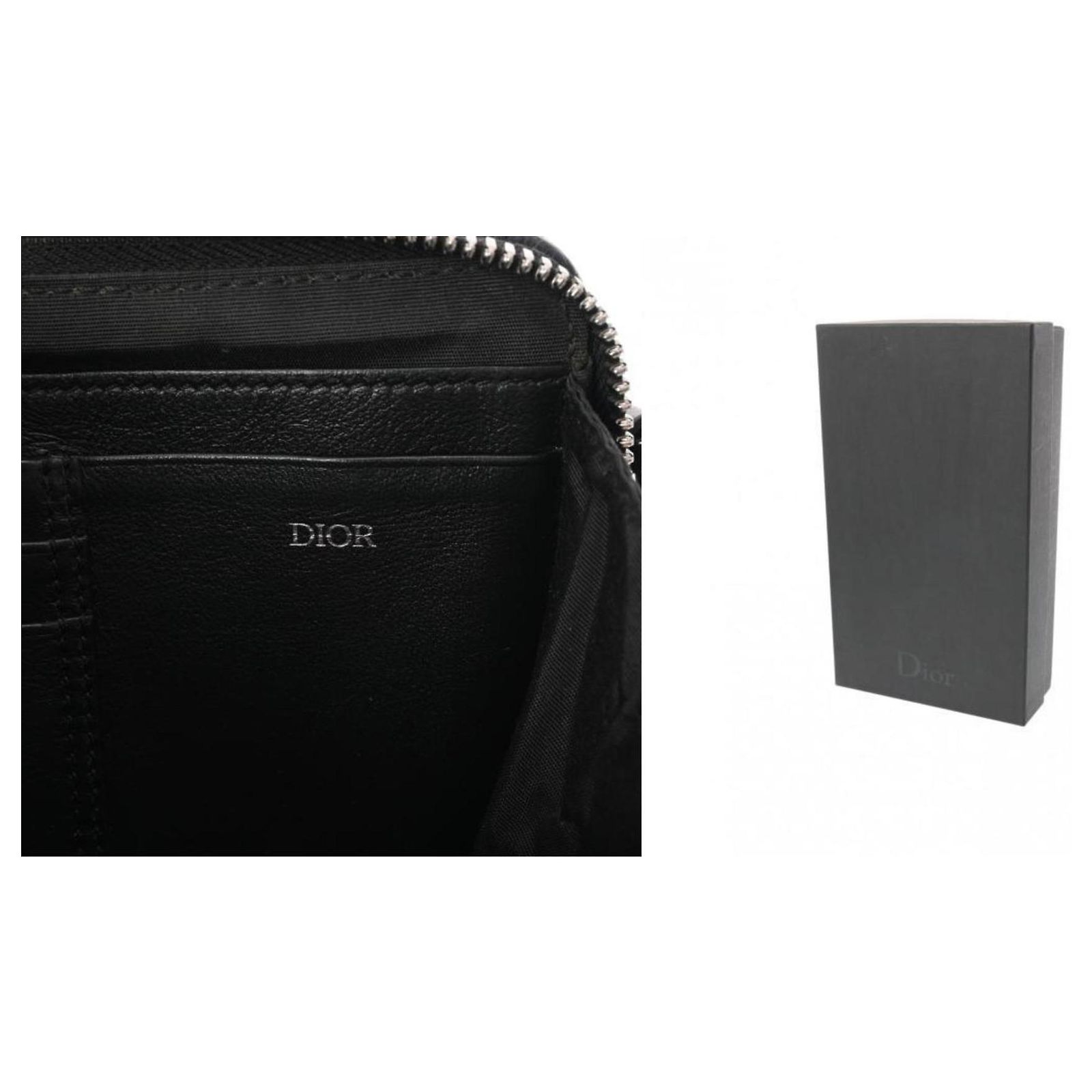 DIOR Black Leather ref.1400604 - Joli Closet
