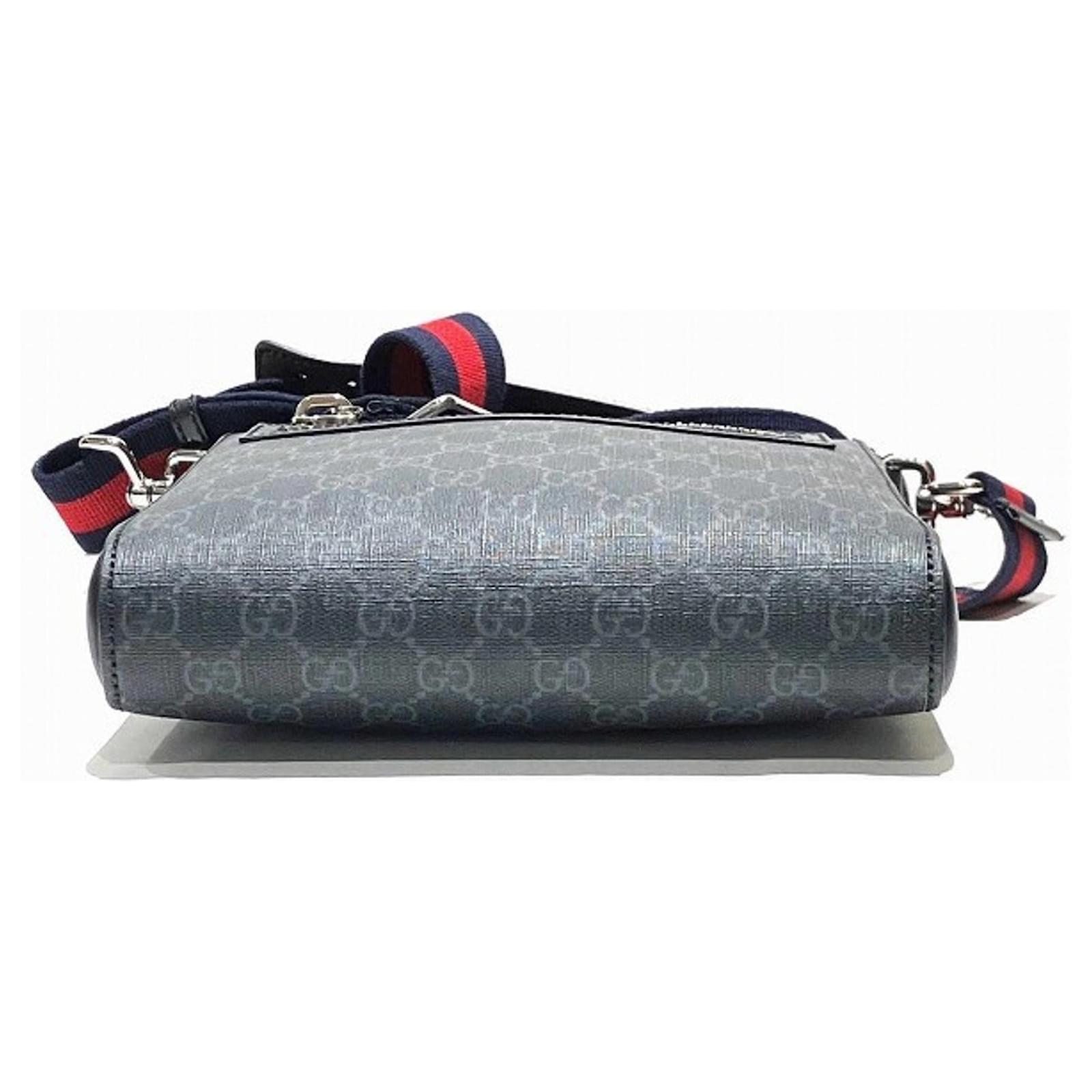 ショルダーバッグ GG SUPREME FABRIC SHOULDER BAG Gucci GG Supreme Fabric Shoulder Bag Black/Grey – LOZURI®