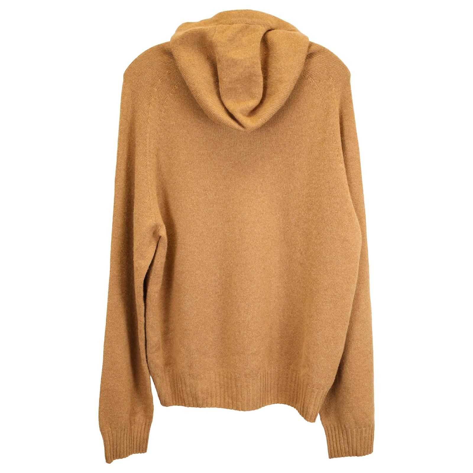 Tom Ford Hoodie in Brown Cashmere Red Wool Joli Closet