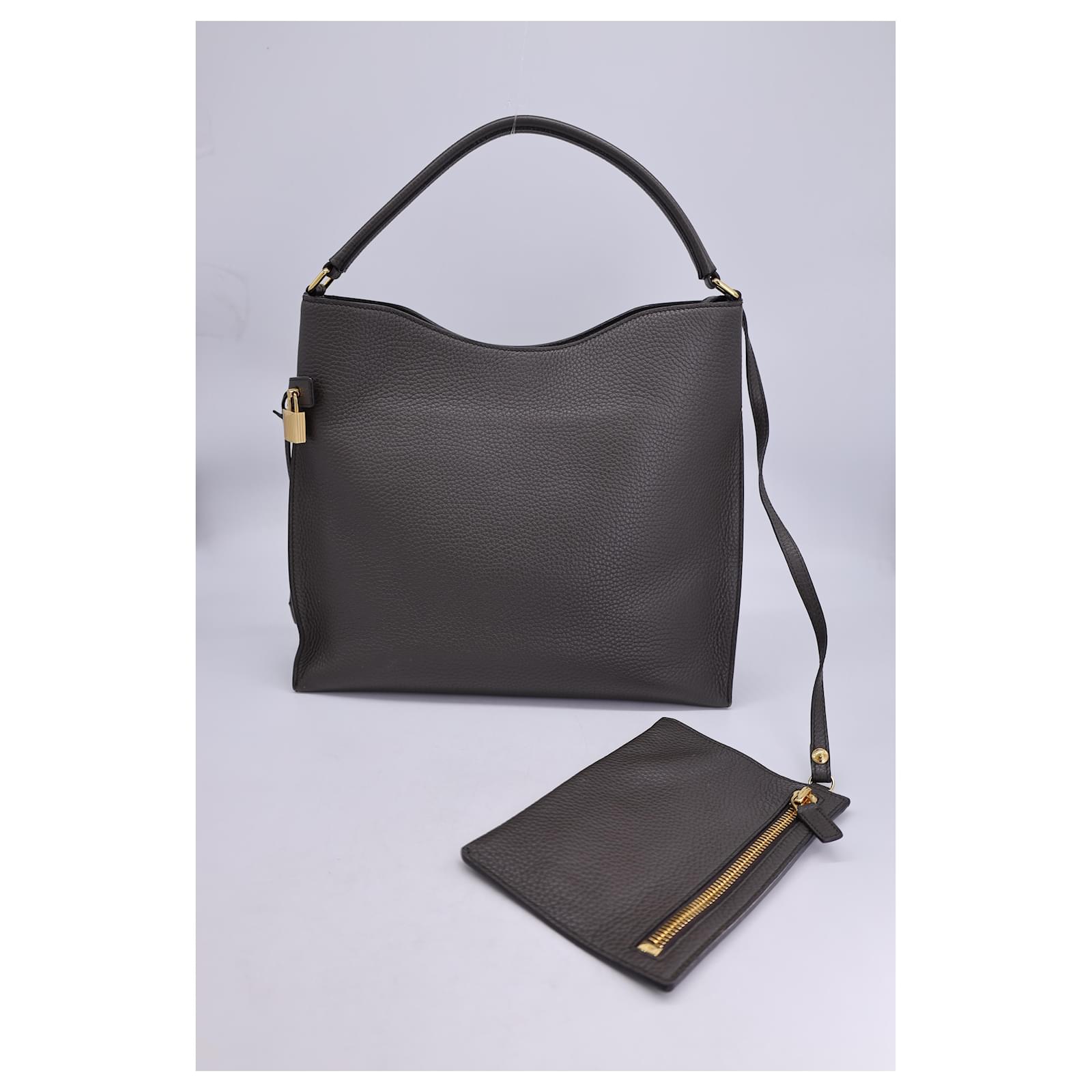TOM FORD ALIX HOBO ショルダーバッグ　ポーチ付　パープル Tom Ford Alix Hobo Shoulder Bag Purse Handbag w/Pouch & Dust