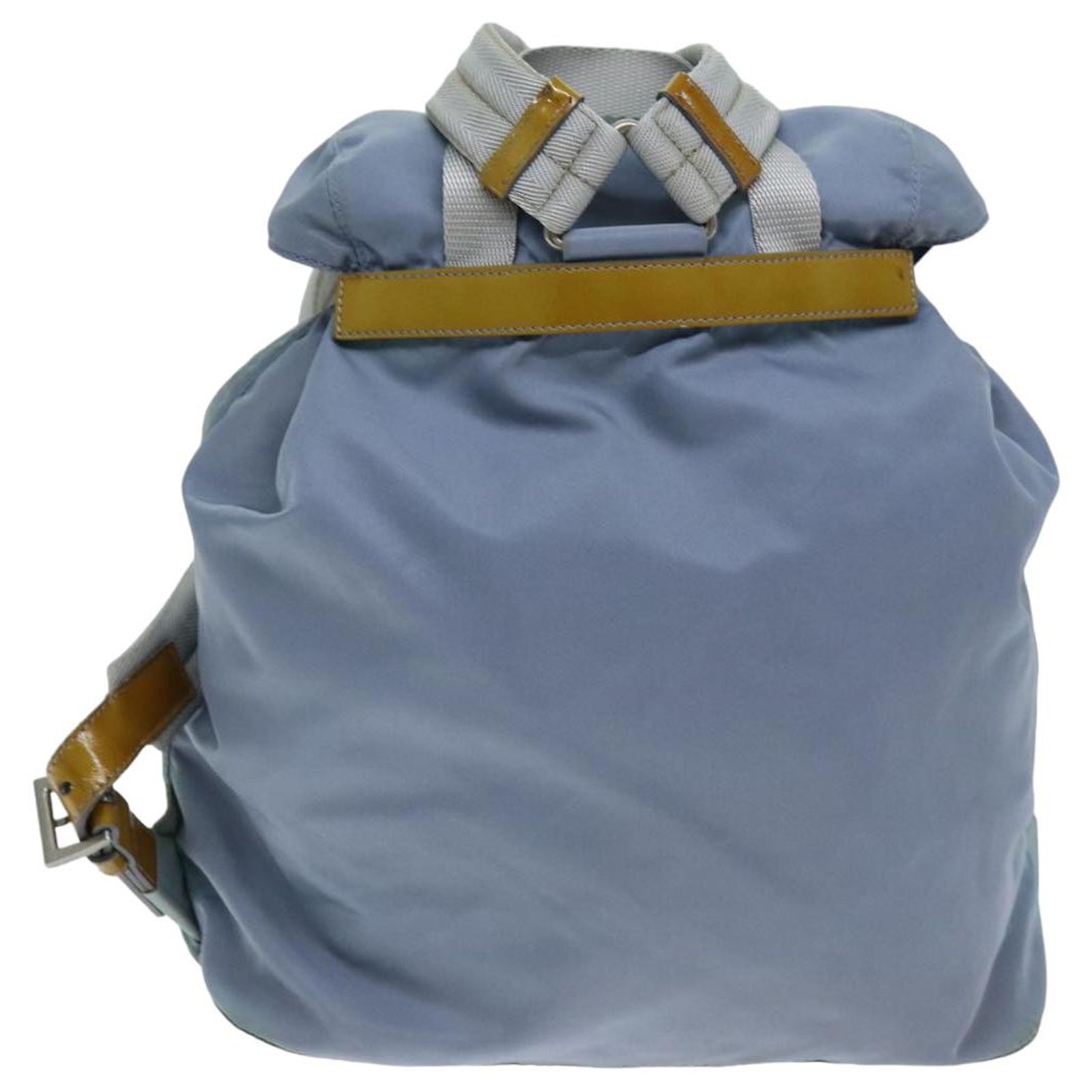 PRADA Backpack Nylon Light Blue Auth 75233 ref.1404232  display picture 1