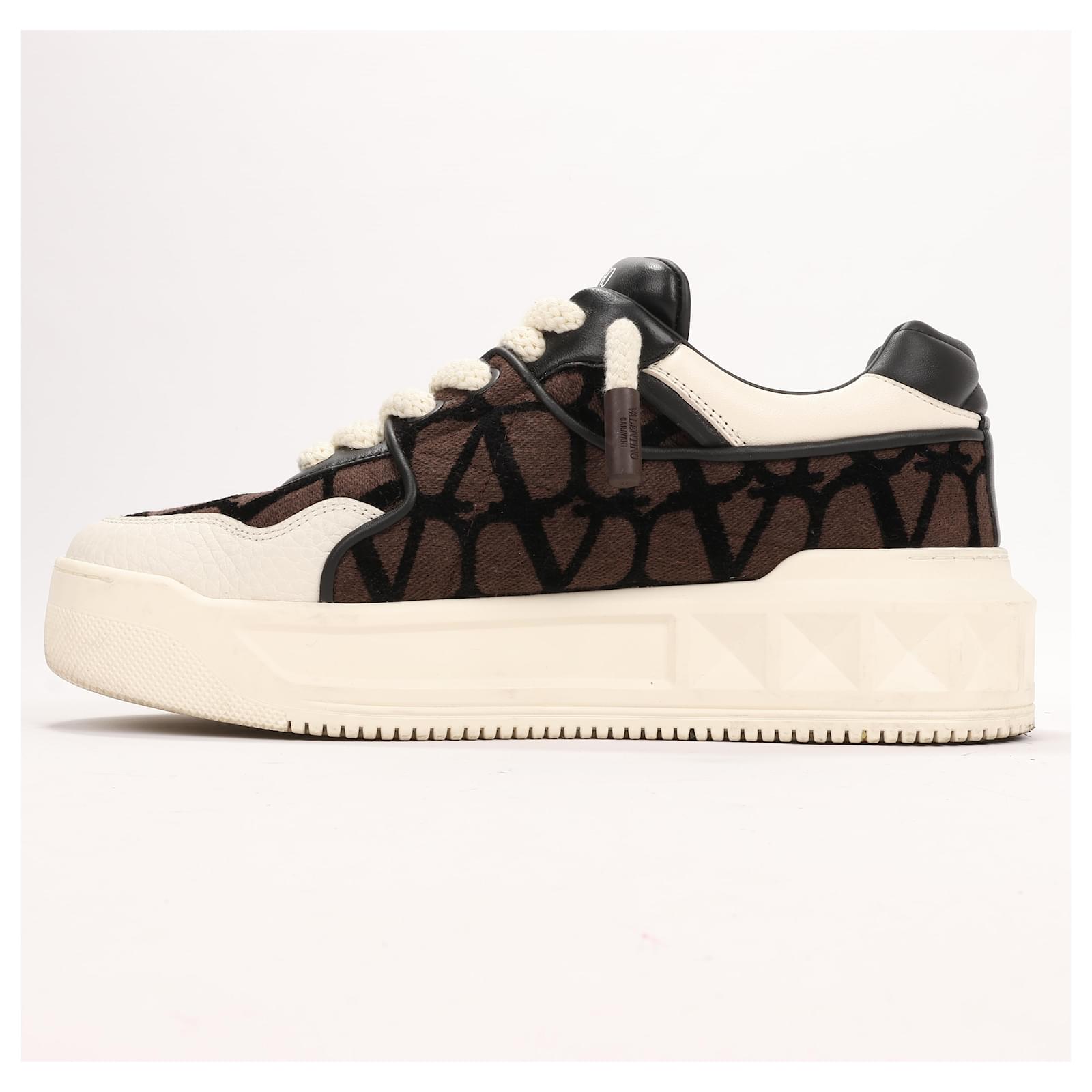 valentino garavani white tennis shoes size | eBay