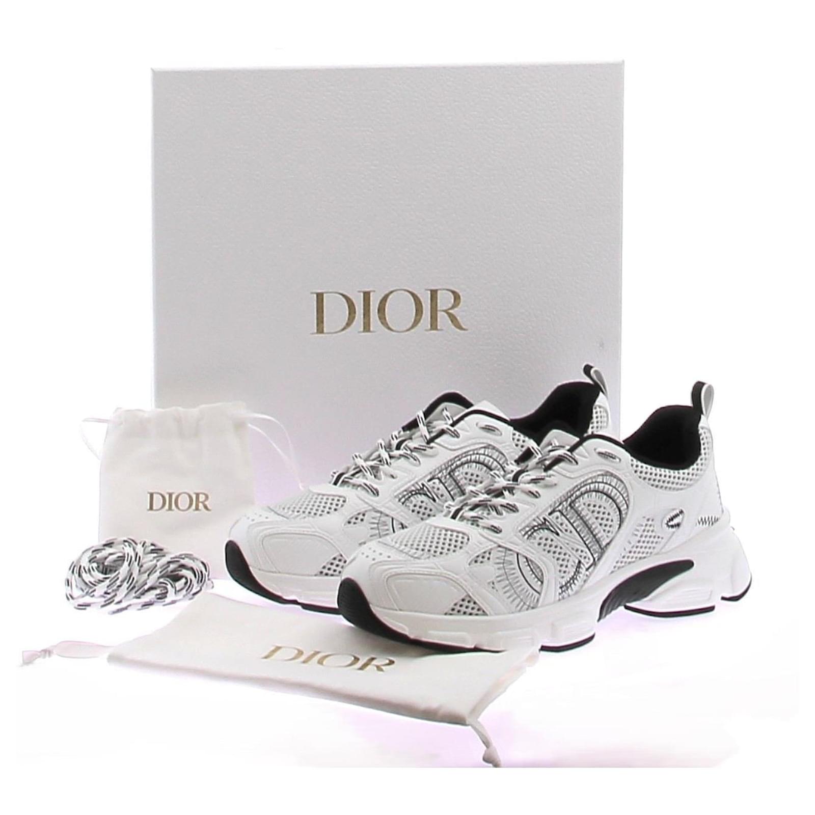 DIOR Trainers leather White Joli Closet