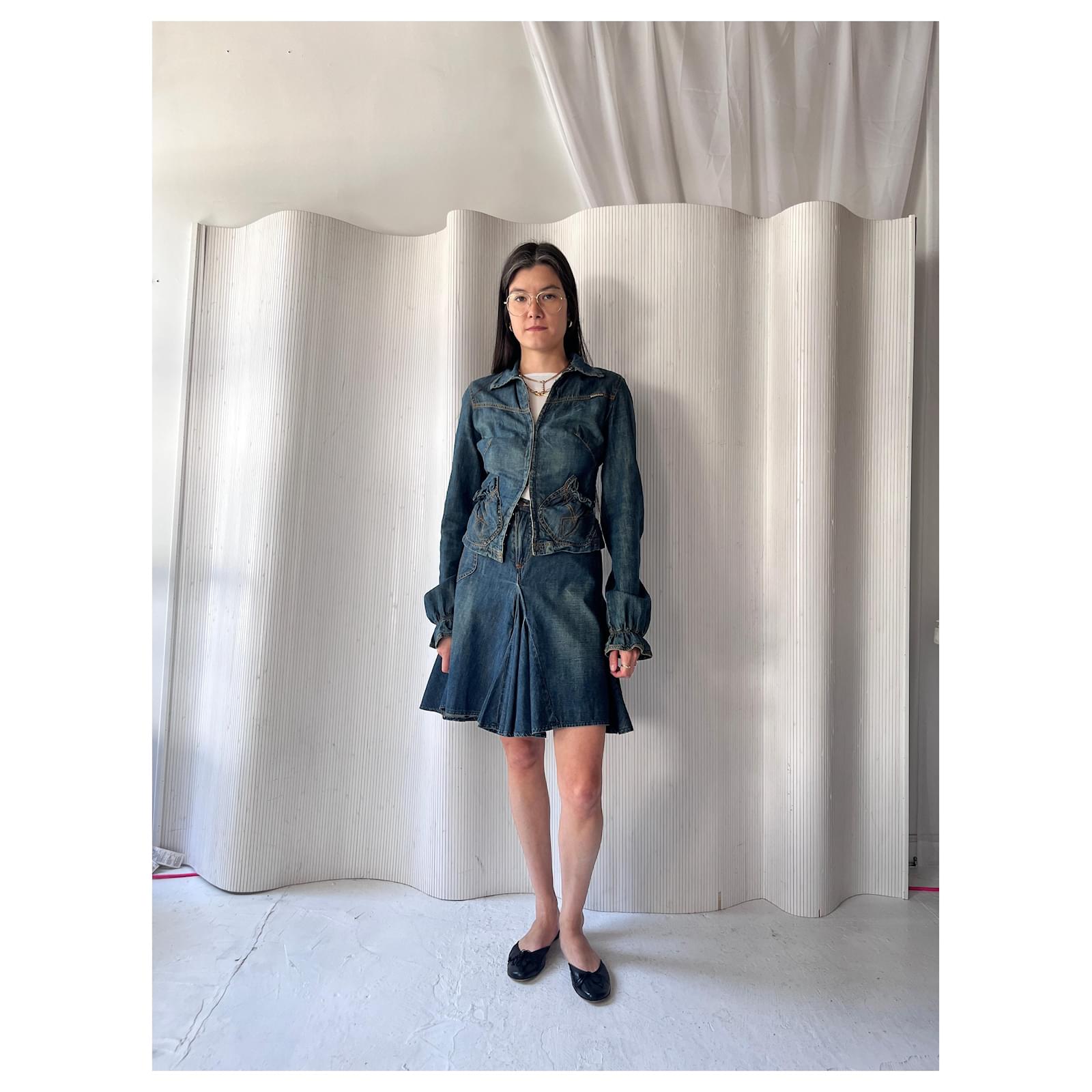 Plein Sud Jeans SS2003 2P. SET Denim ref.1416985 - Joli Closet