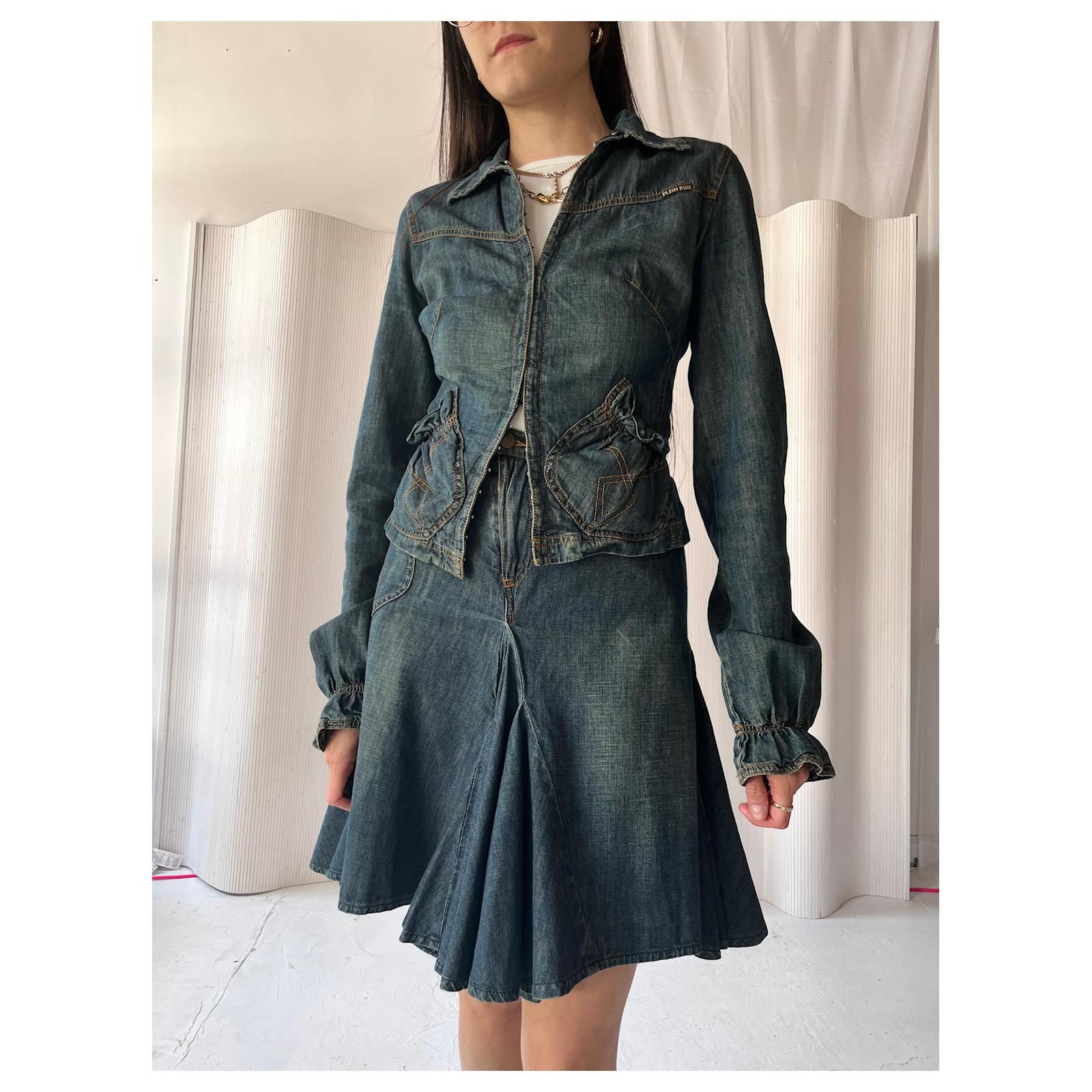 Plein Sud Jeans SS2003 2P. SET Denim ref.1416985 - Joli Closet