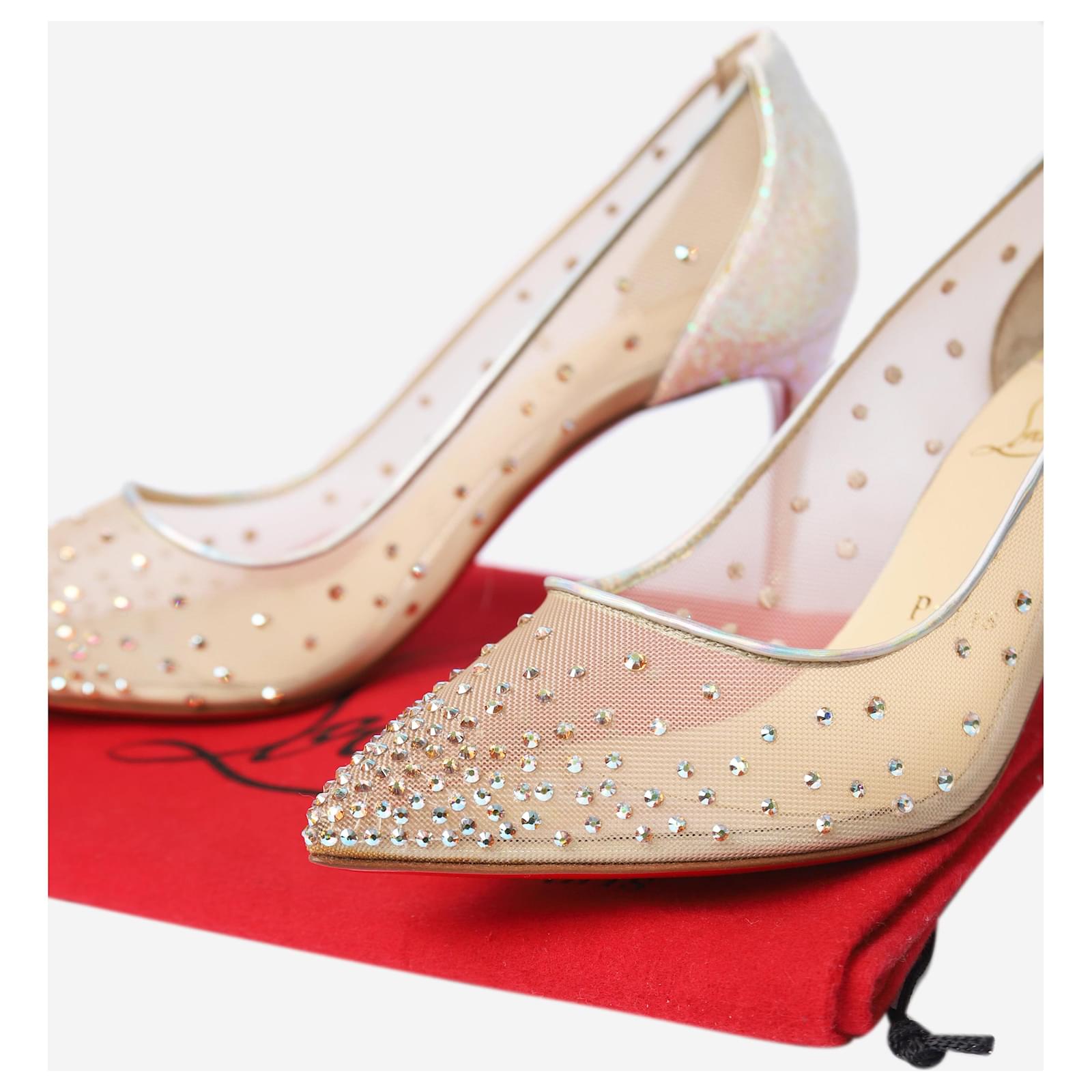 Strass 100mm Style Louboutins Follies Strass Christian Louboutin